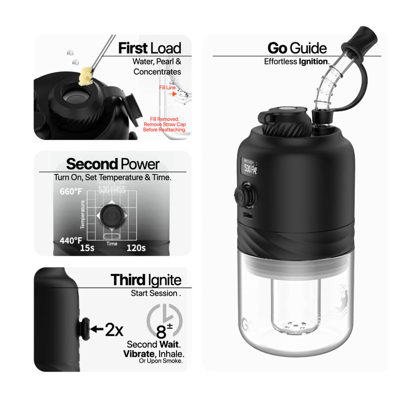 Yocan Black Go E-Rig Vaporizer