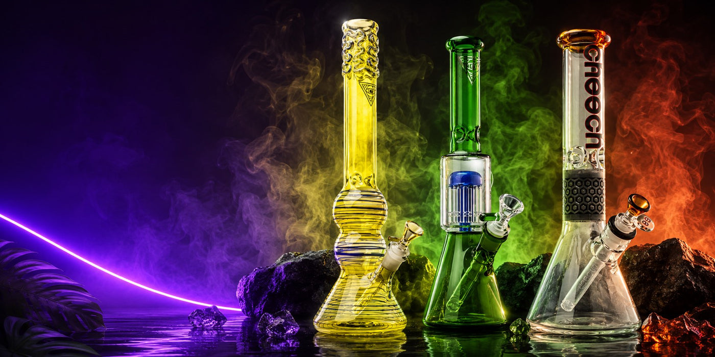 Glass bongs and water pipes