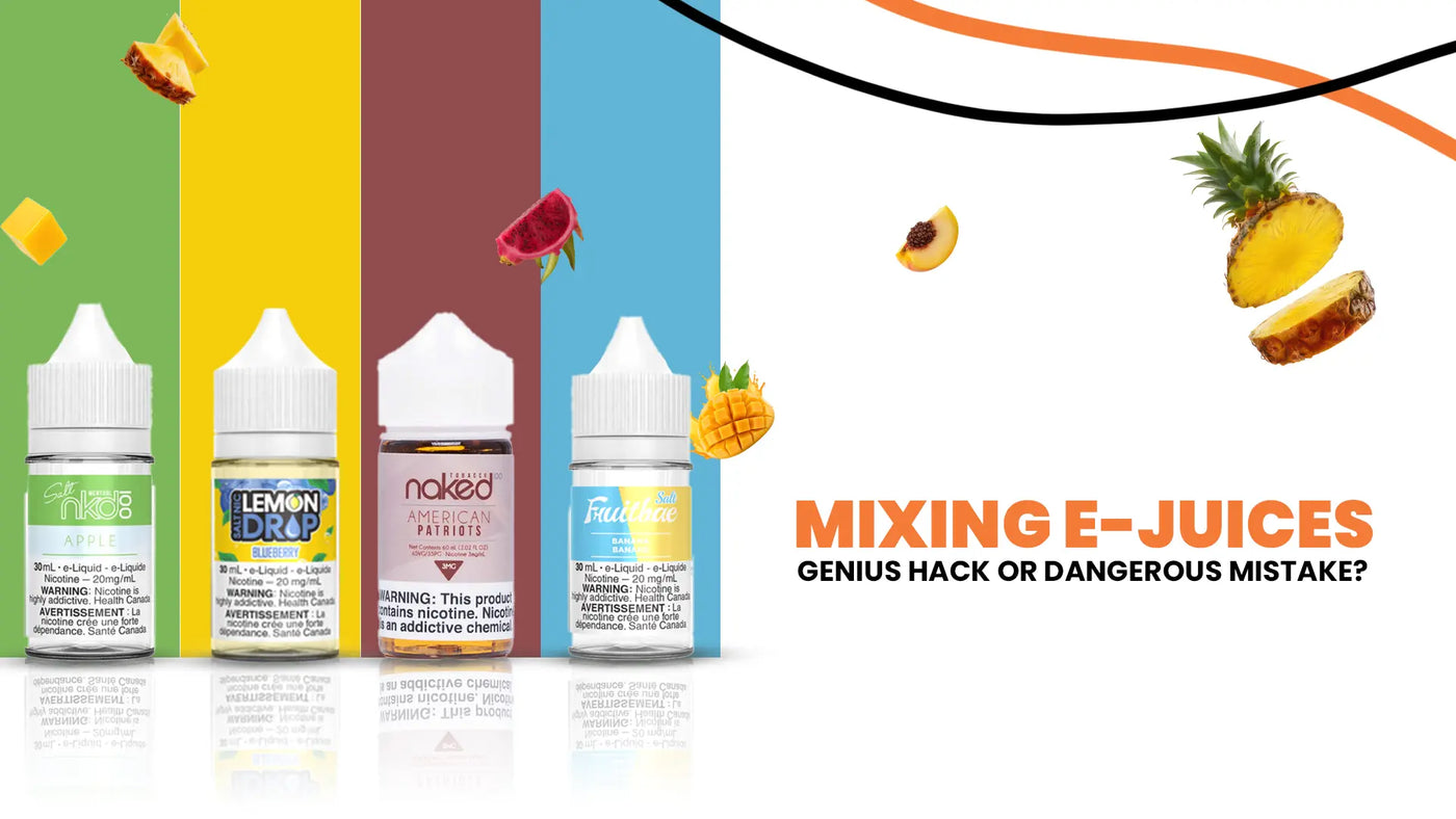 Is It Safe to Mix Two Different E-Juices? Tips for Flavor & Safety