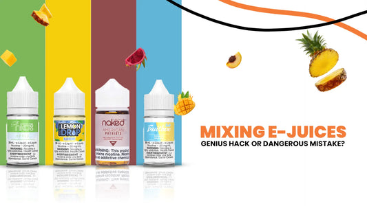 Is It Safe to Mix Two Different E-Juices - Tips for Flavor & Safety