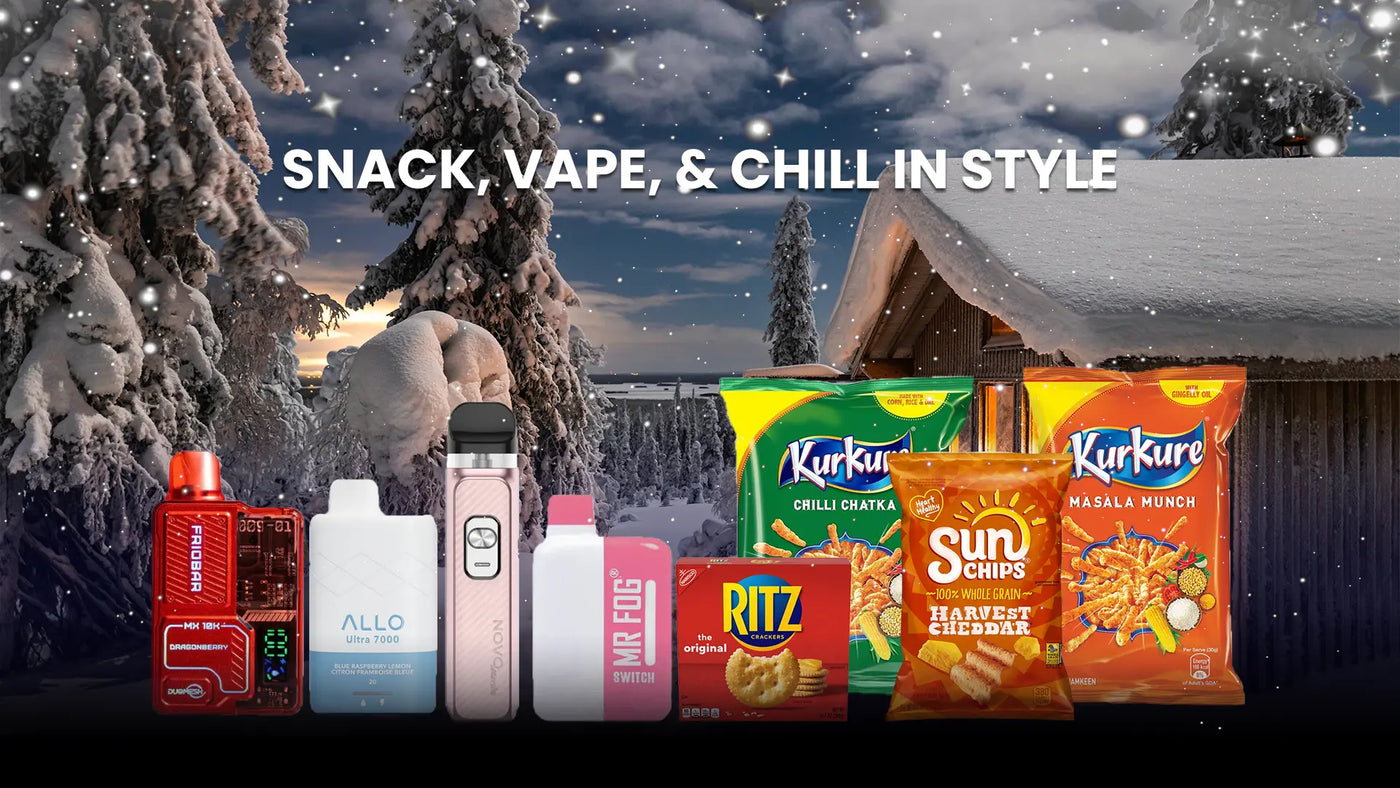How to Create the Ultimate Chill Night, Snacks and Vape Flavours That Go Together