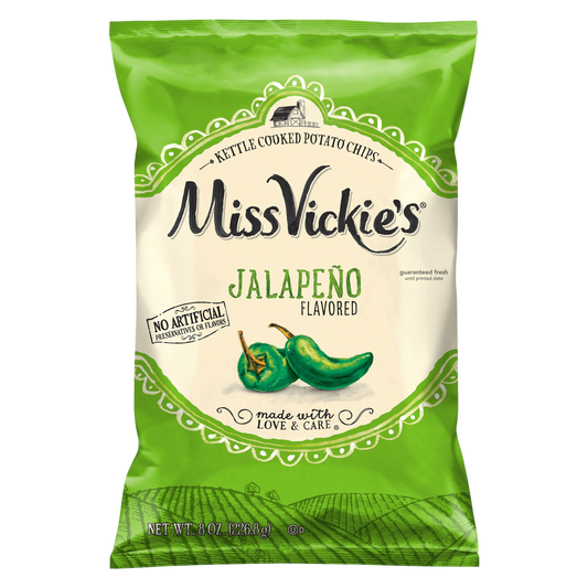 Miss Vickie's 59g Bold Flavor in Every Bite - Jalapeno