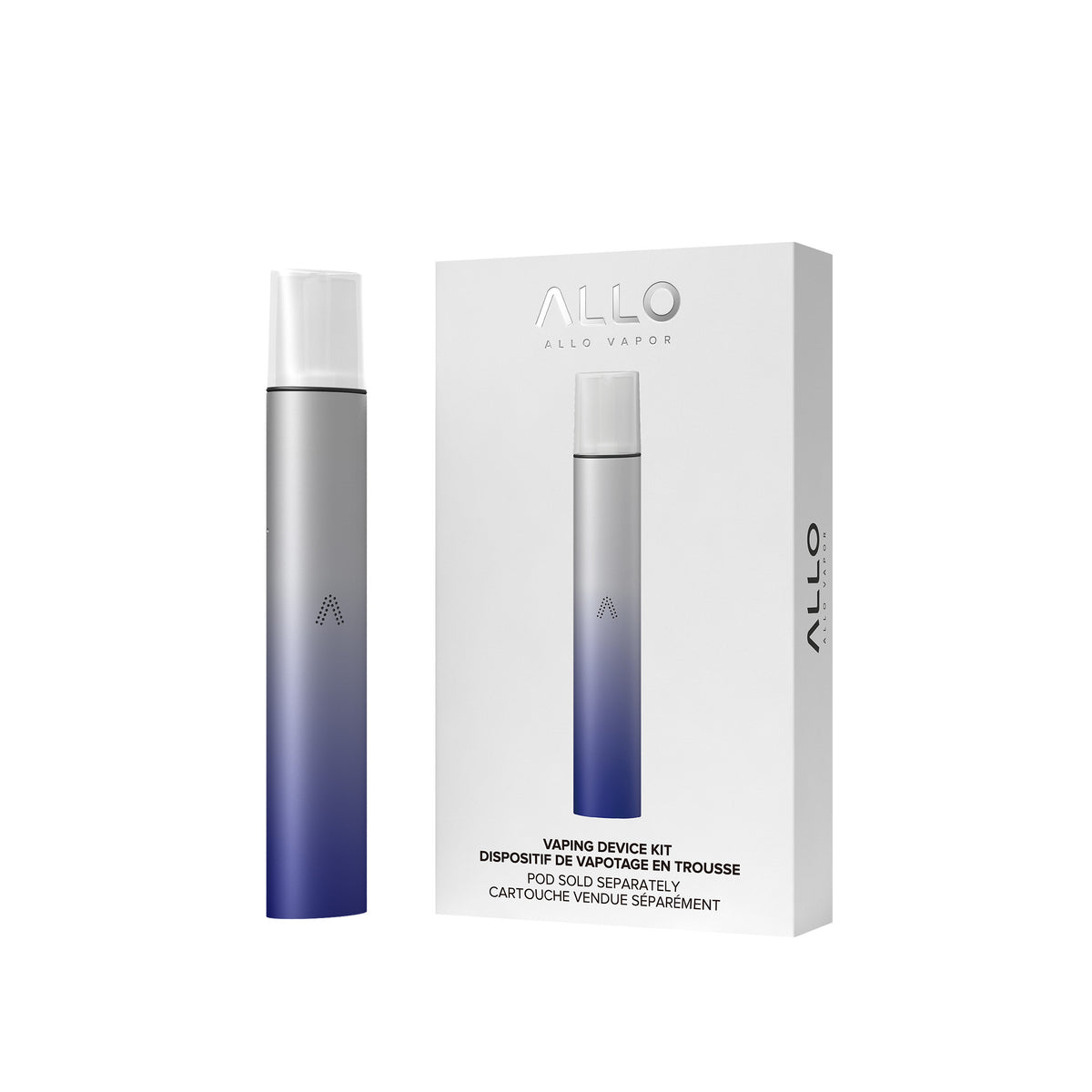 Allo Sync Vaping Device Kit Smart Chip Mesh Coil Pods - Blue