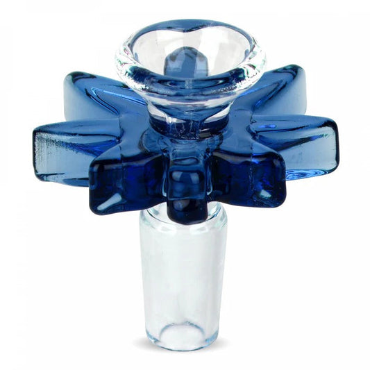 Red Eye glass Big Leaf Pull Out Bowl