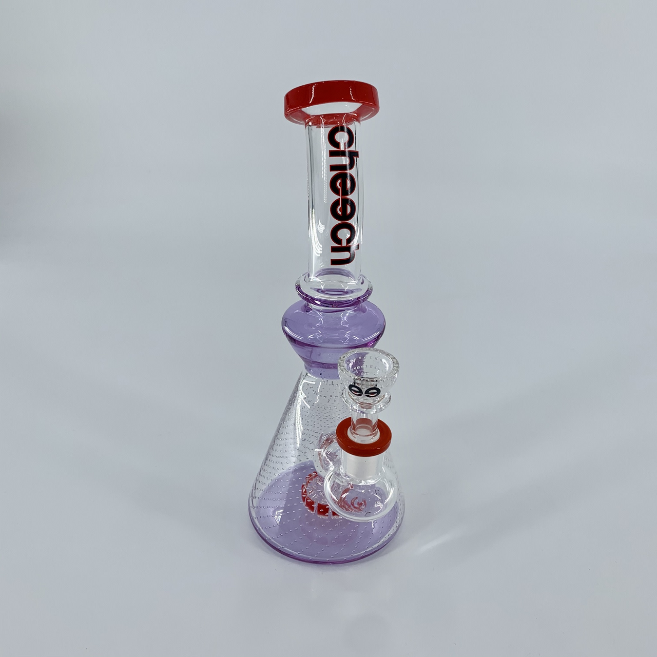 Cheech Glass Showerhead Dot Water Pipe (9")