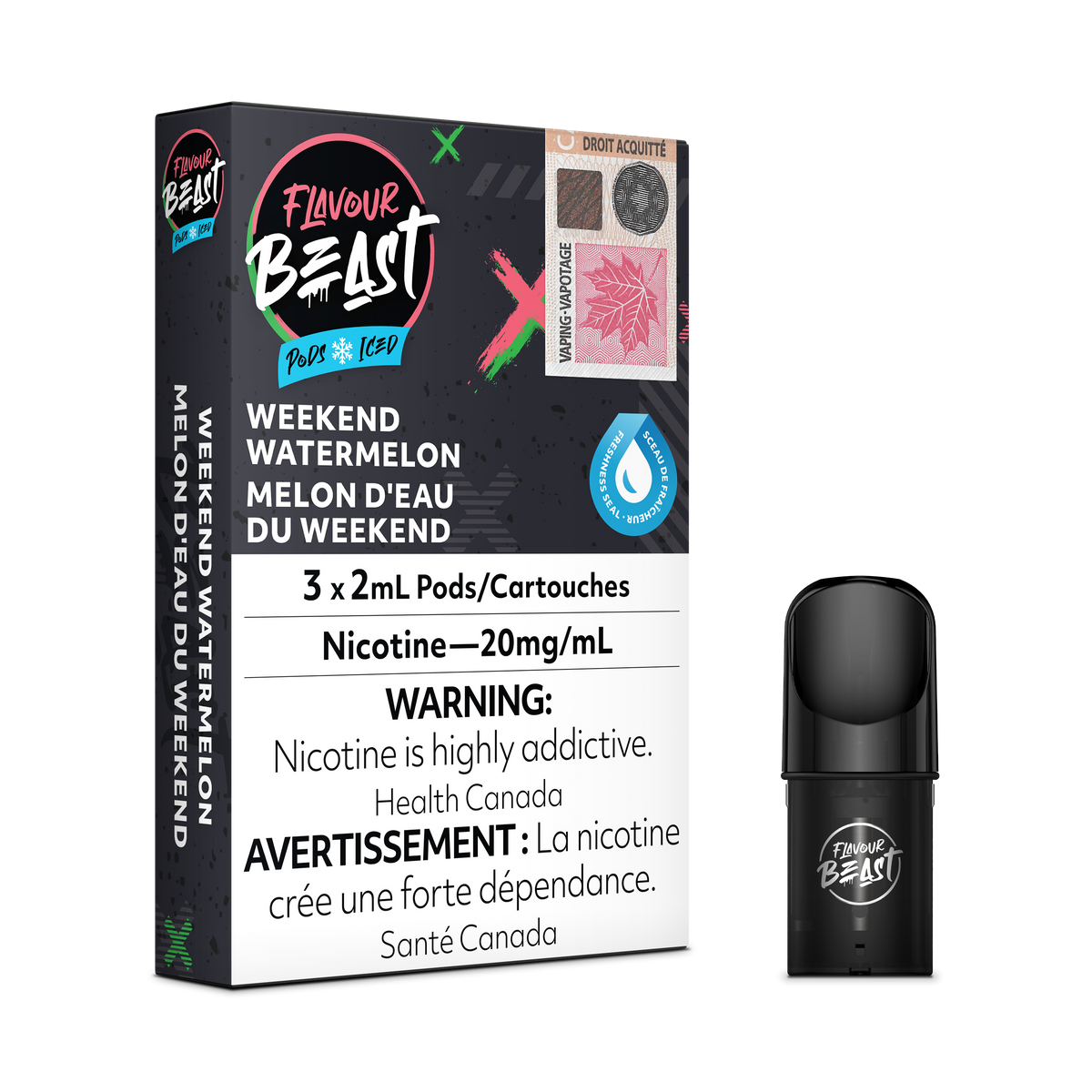 Flavour Beast Pod Pack [20 mg] (3/pk)