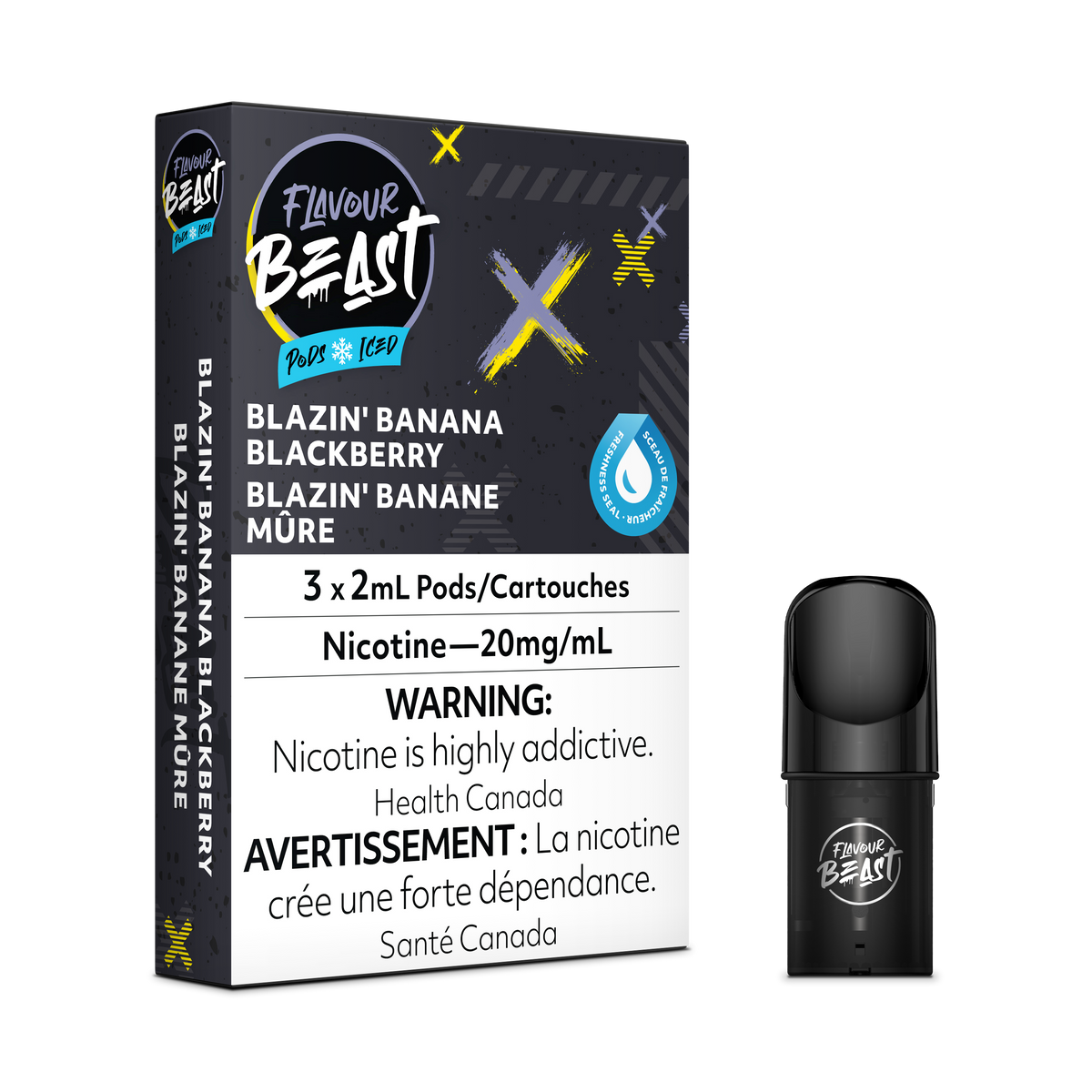 Flavour Beast Pod Pack [20 mg] (3/pk)