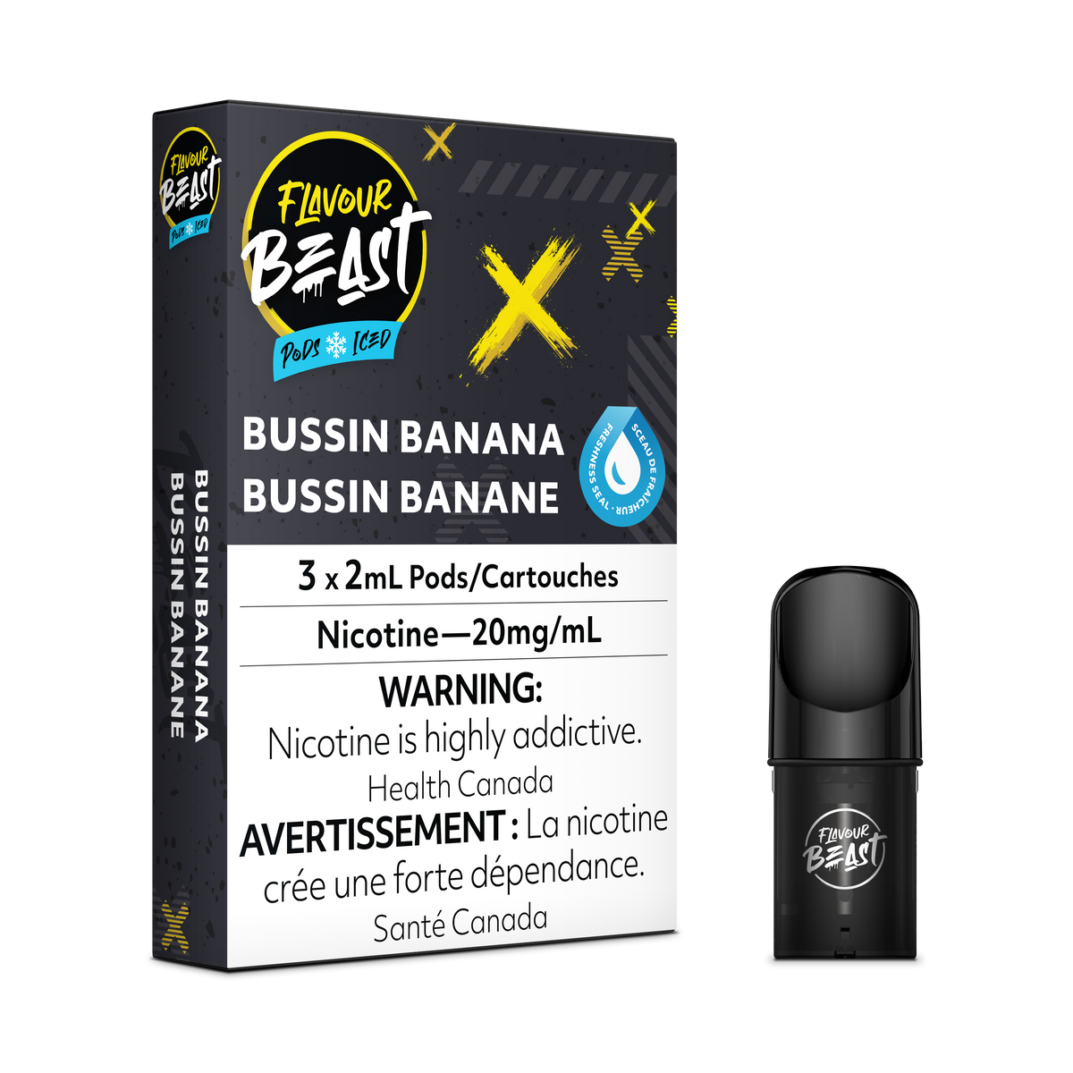 Flavour Beast Pod Pack [20 mg] (3/pk)