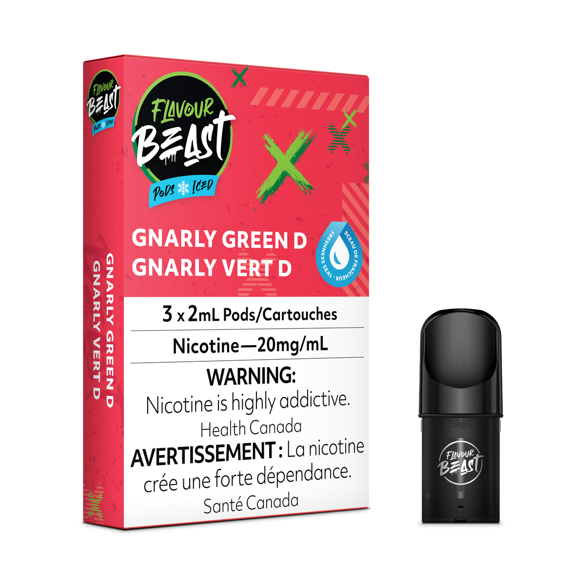 Flavour Beast Pod Pack [20 mg] (3/pk)
