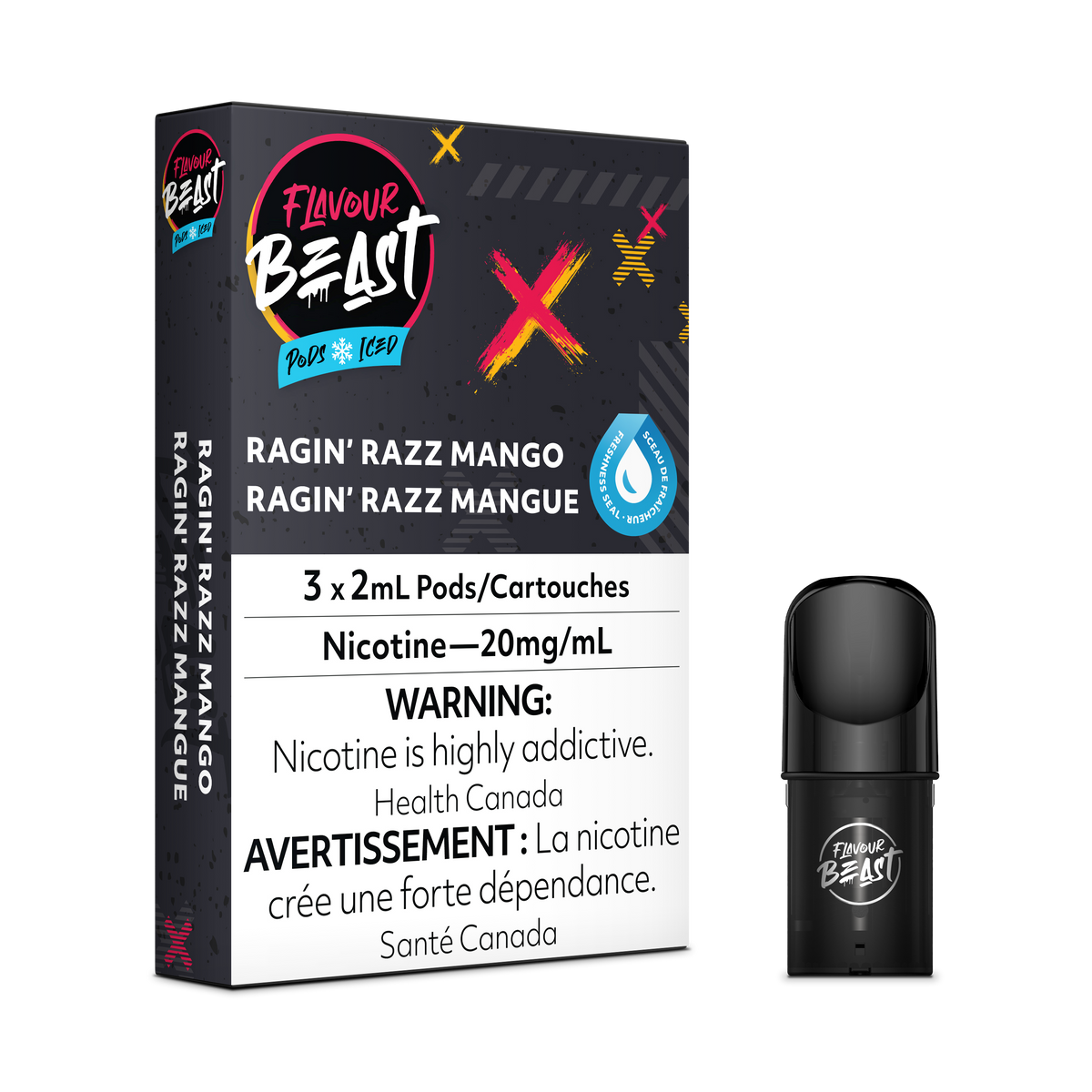 Flavour Beast Pod Pack [20 mg] (3/pk)