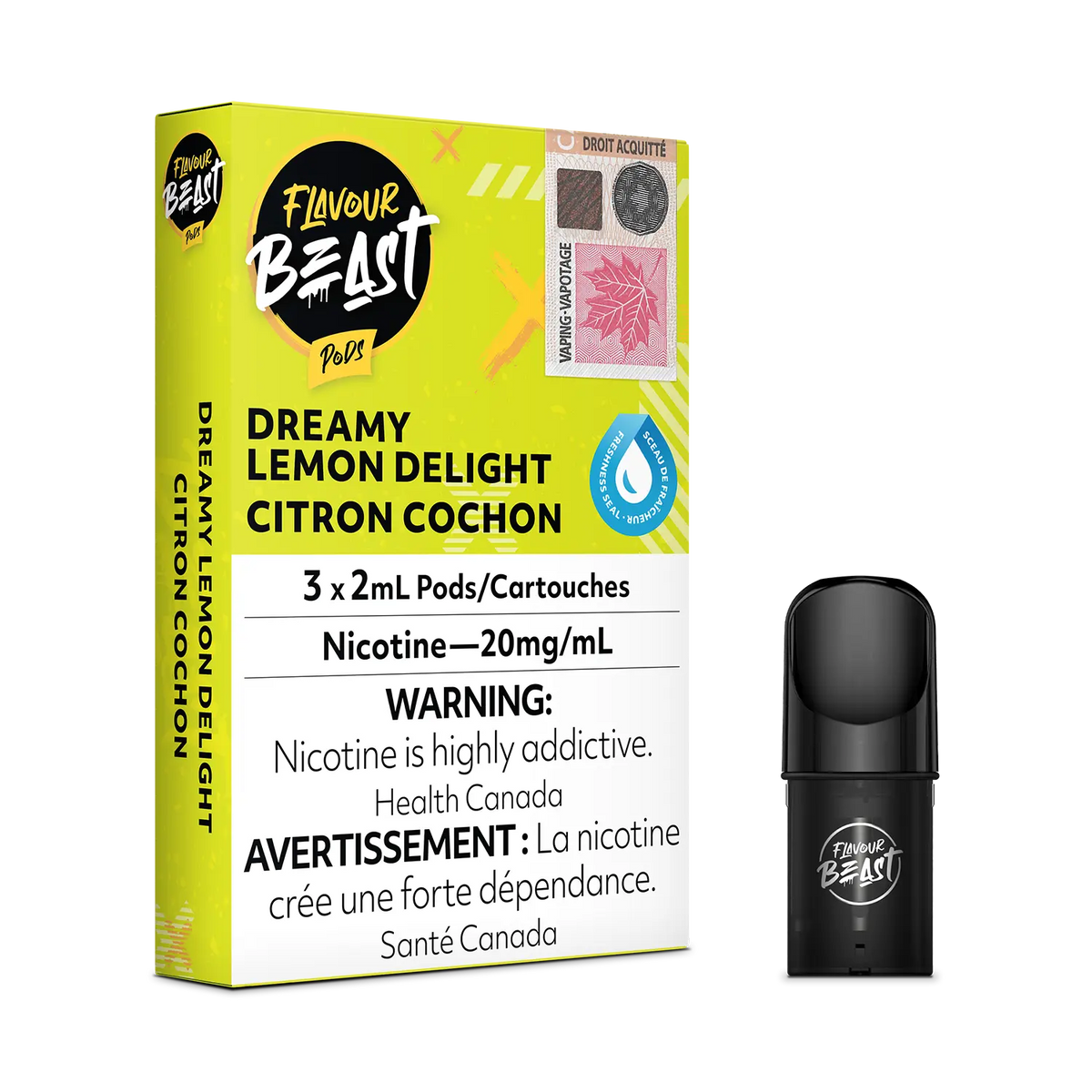 Flavour Beast Pod Pack [20 mg] (3/pk)