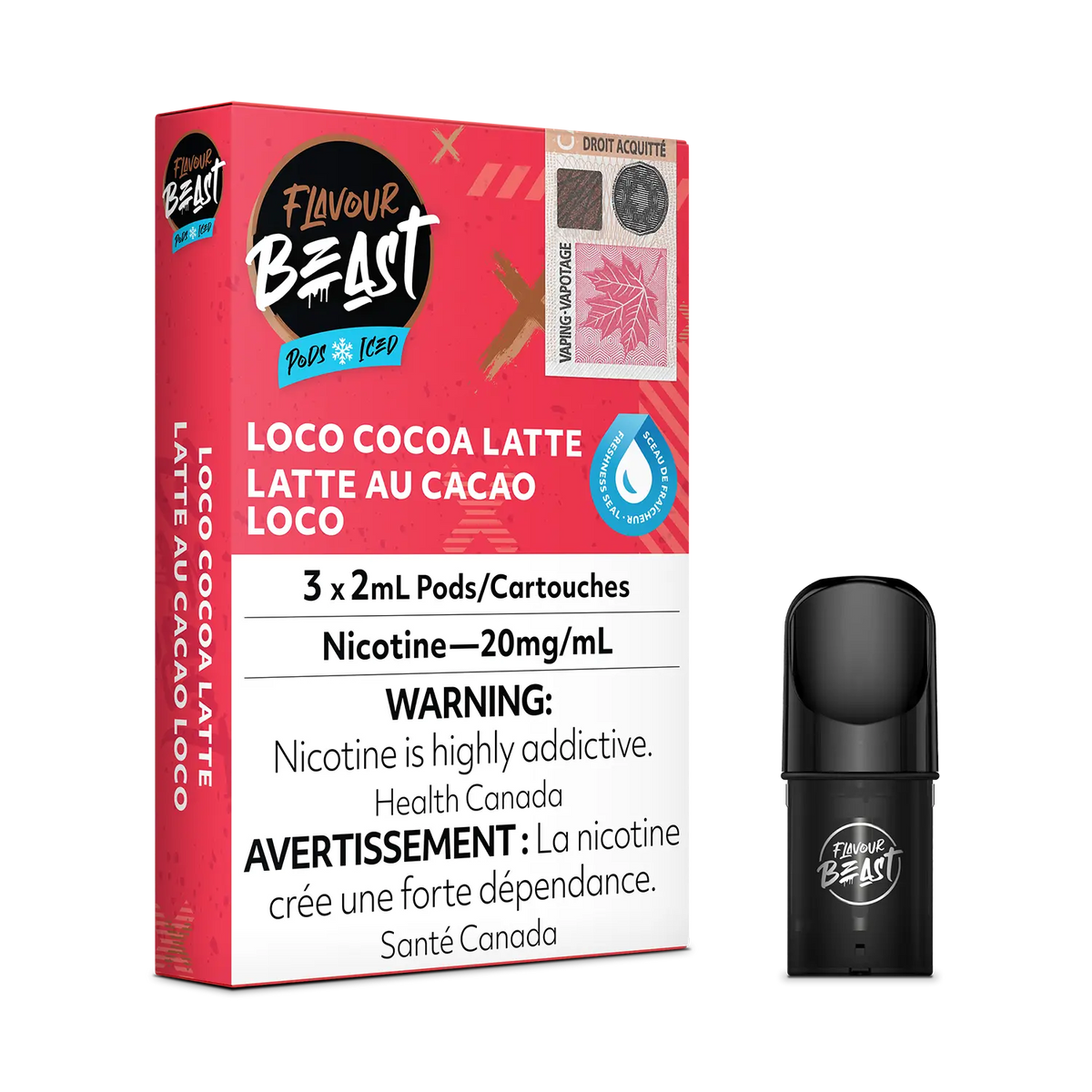 Flavour Beast Pod Pack [20 mg] (3/pk)