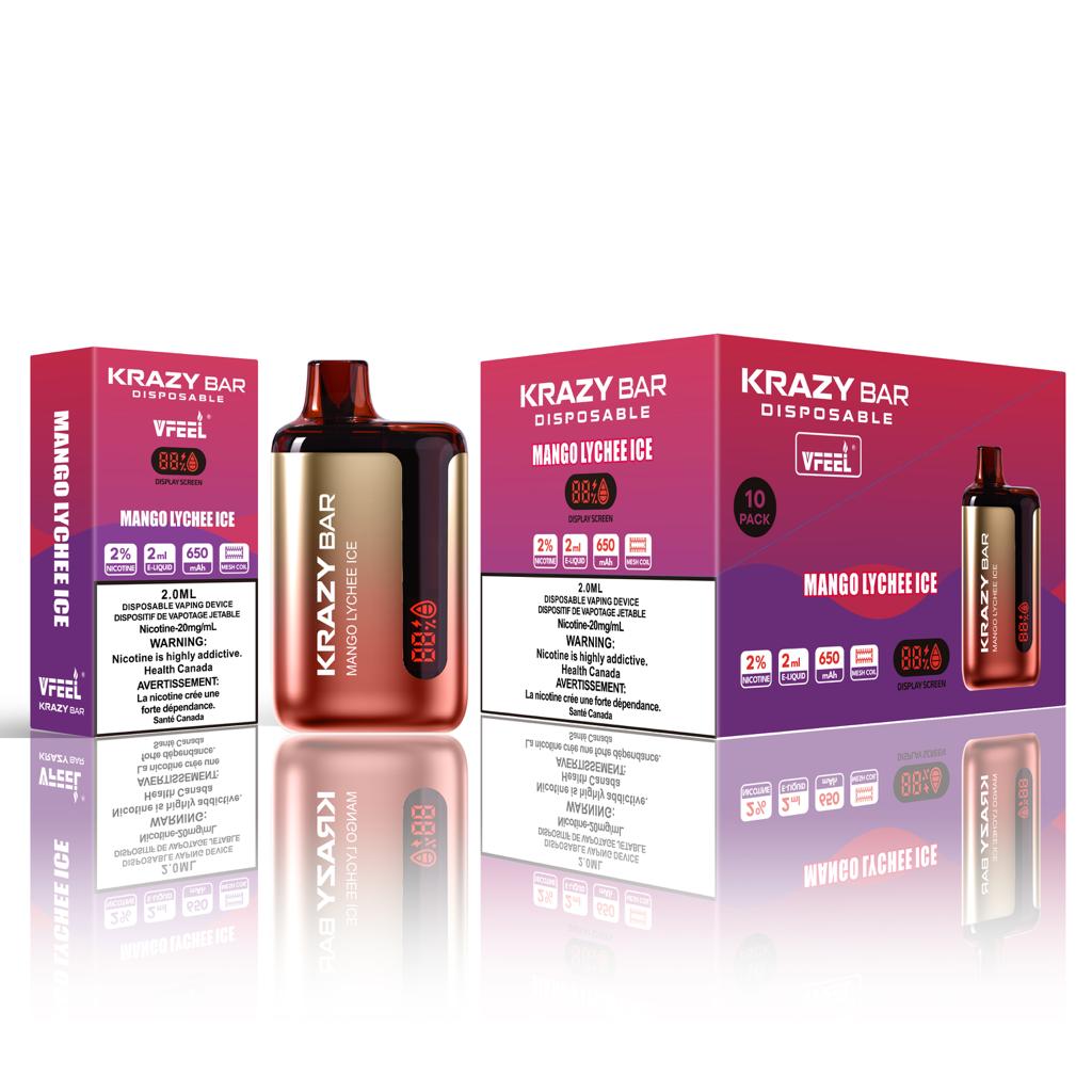 Krazy Bar 7500 Disposable 20mg Intense