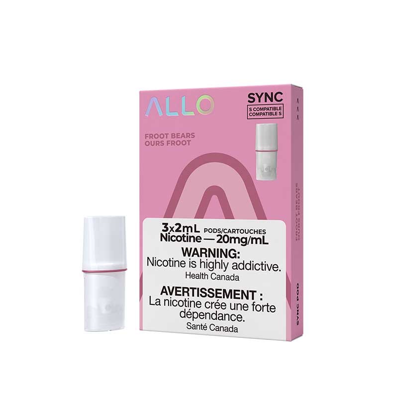 Allo Sync Pod Pack (3 Per Pack) 20mg