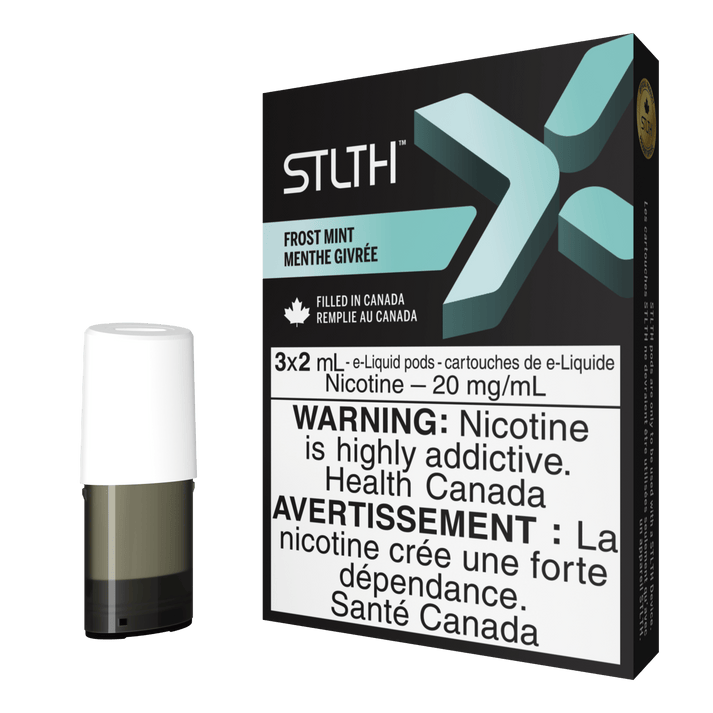 STLTH X Pods (3-Pack) – 20mg Nicotine in Frost Mint Flavour