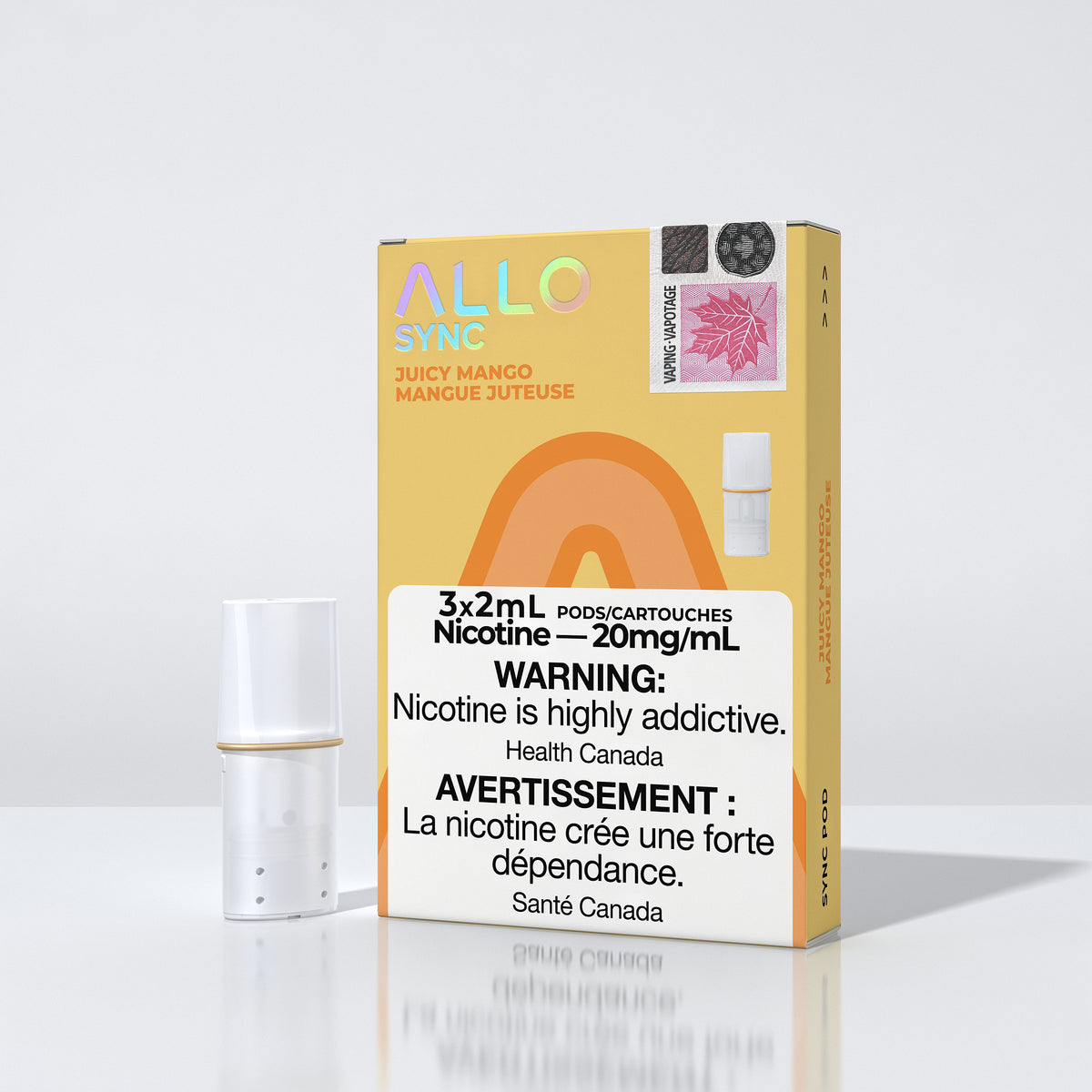 Allo Sync Pod Pack (3 Per Pack) 20mg