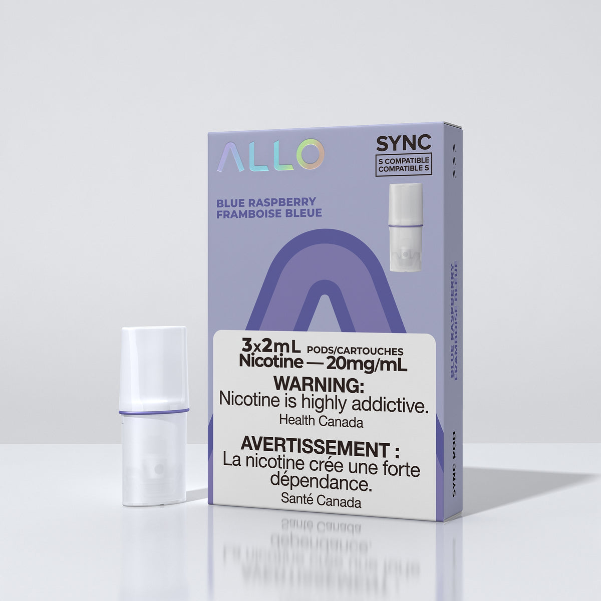 Allo Sync Pod Pack (3 Per Pack) 20mg