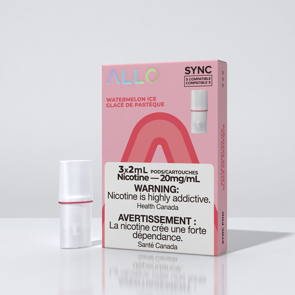Allo Sync Pod Pack (3 Per Pack) 20mg