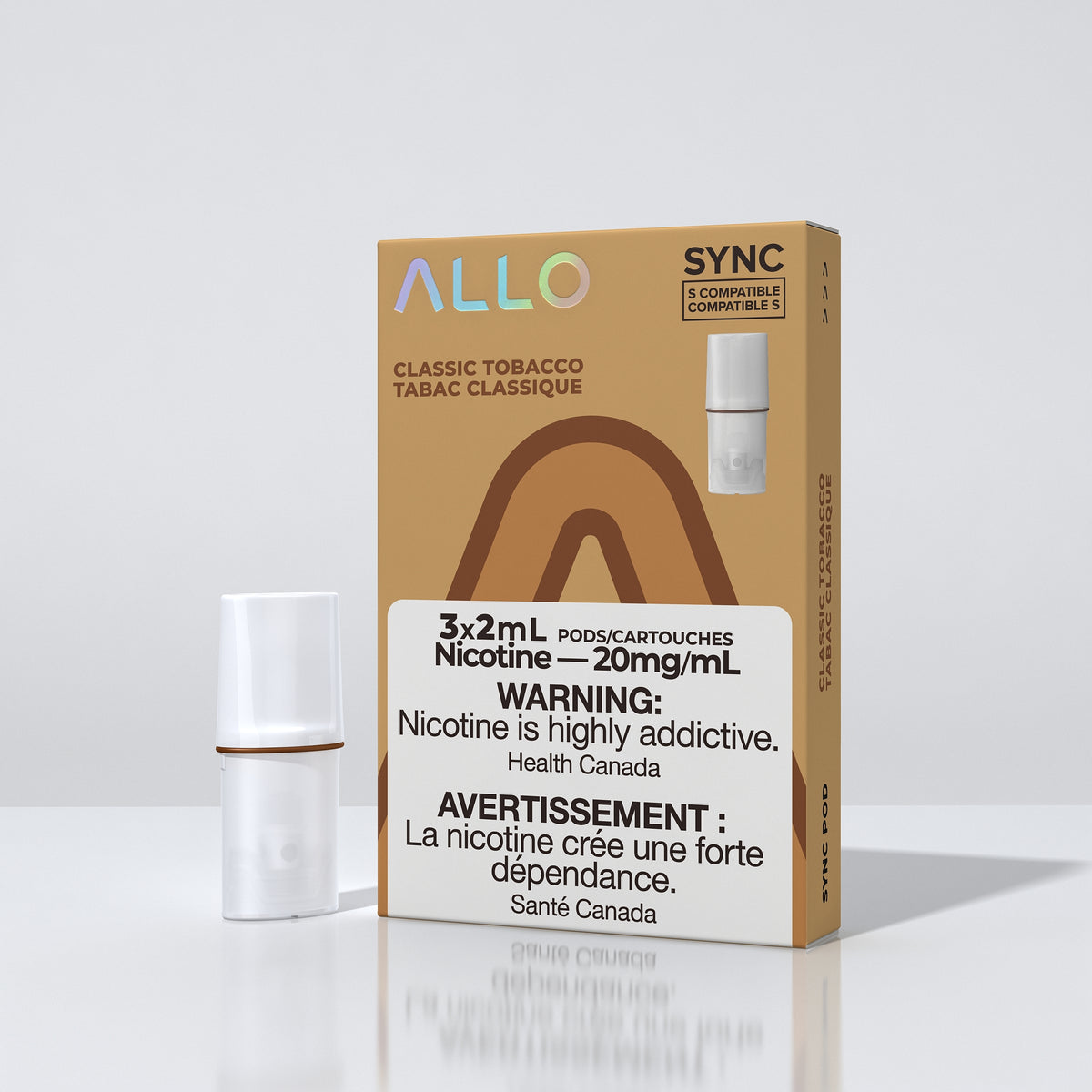 Allo Sync Pod Pack (3 Per Pack) 20mg