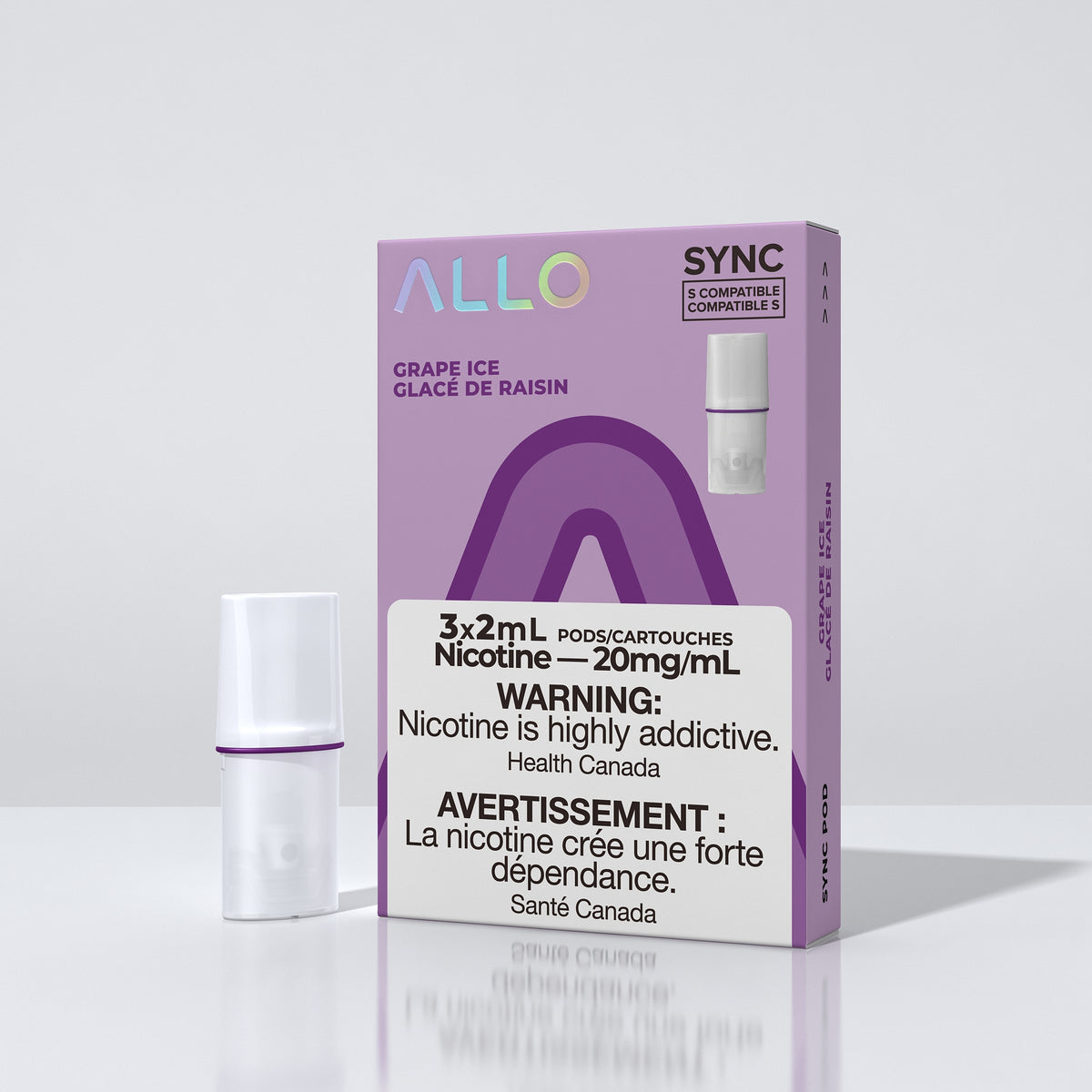 Allo Sync Pod Pack (3 Per Pack) 20mg