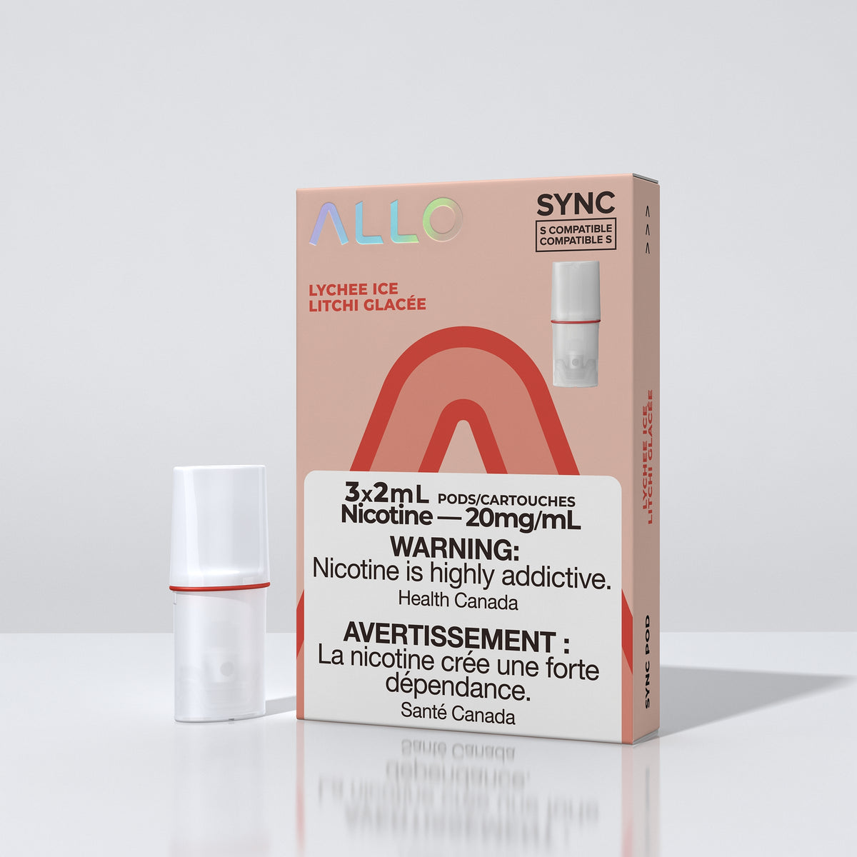 Allo Sync Pod Pack (3 Per Pack) 20mg