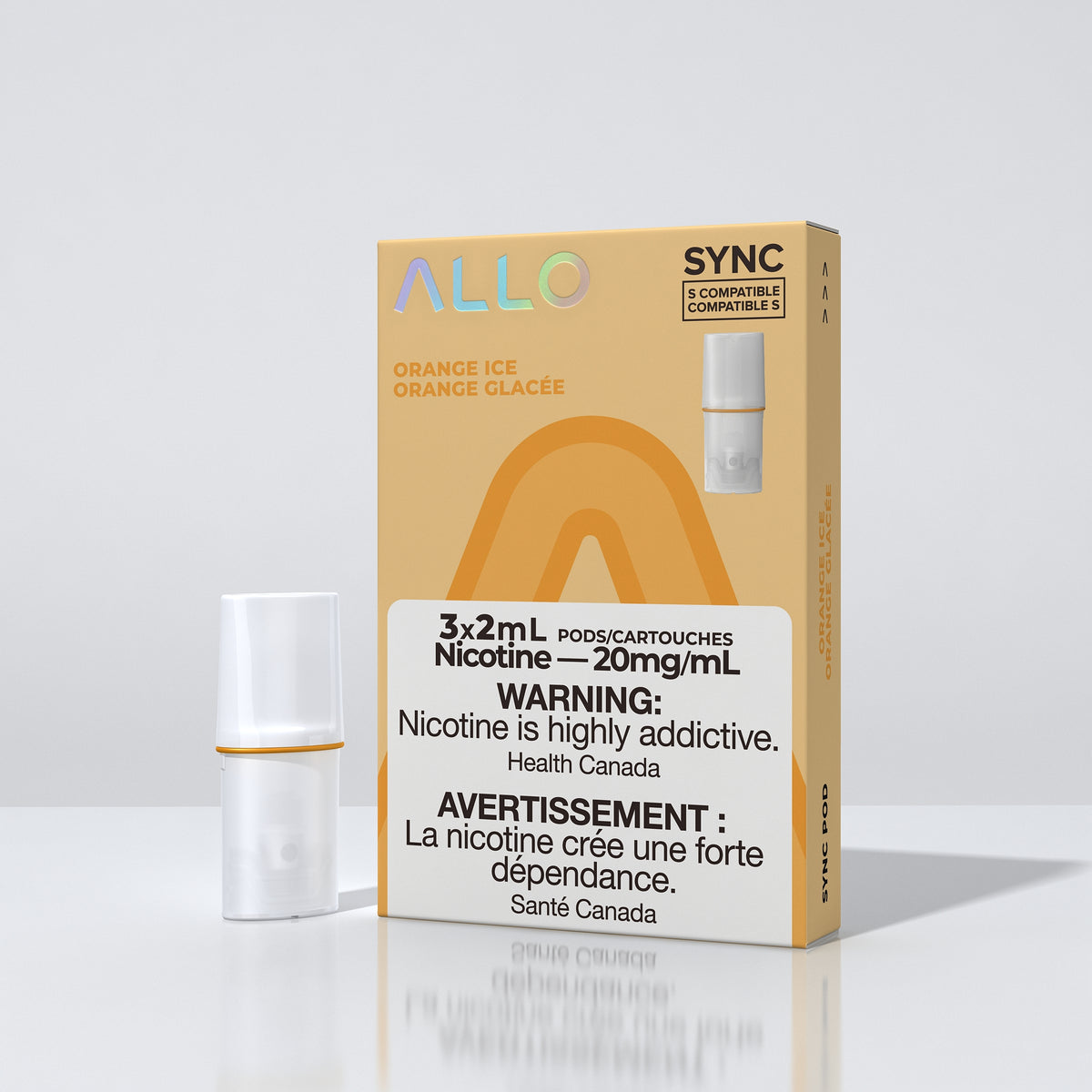 Allo Sync Pod Pack (3 Per Pack) 20mg