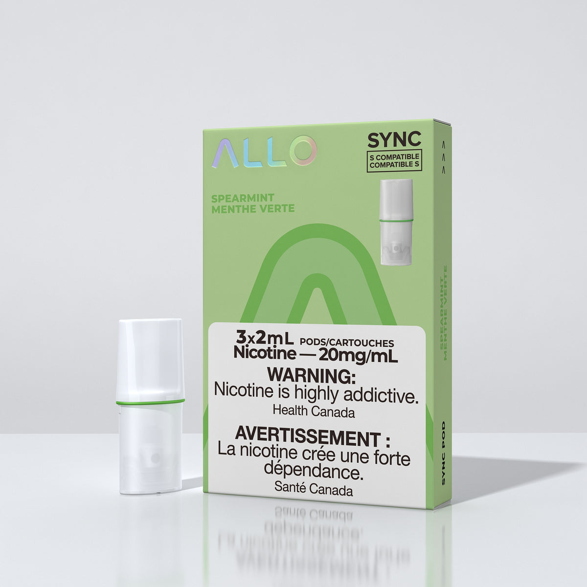 Allo Sync Pod Pack (3 Per Pack) 20mg