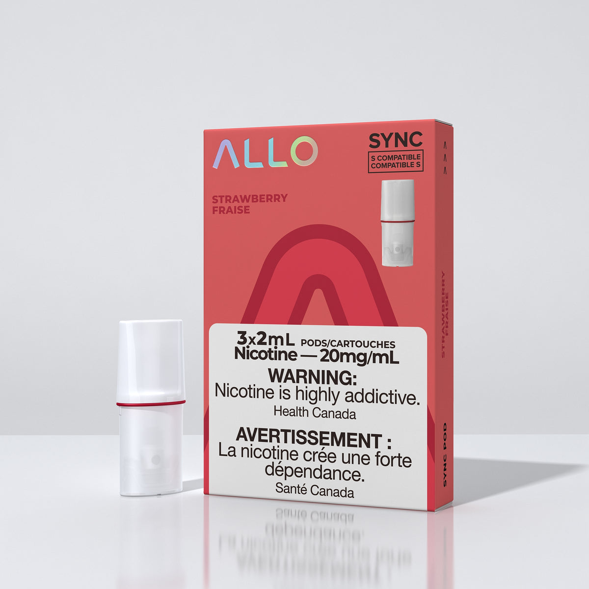 Allo Sync Pod Pack (3 Per Pack) 20mg