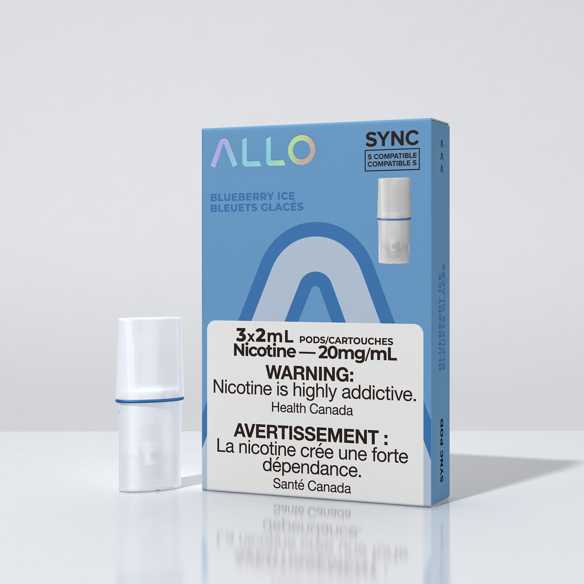 Allo Sync Pod Pack (3 Per Pack) 20mg