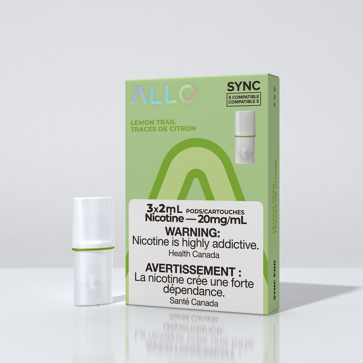 Allo Sync Pod Pack (3 Per Pack) 20mg