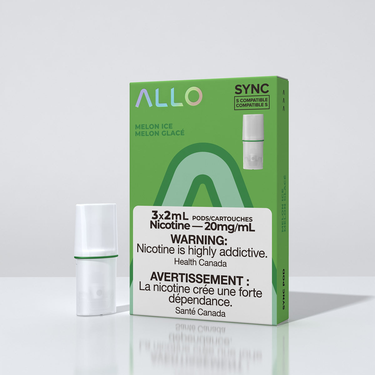 Allo Sync Pod Pack (3 Per Pack) 20mg