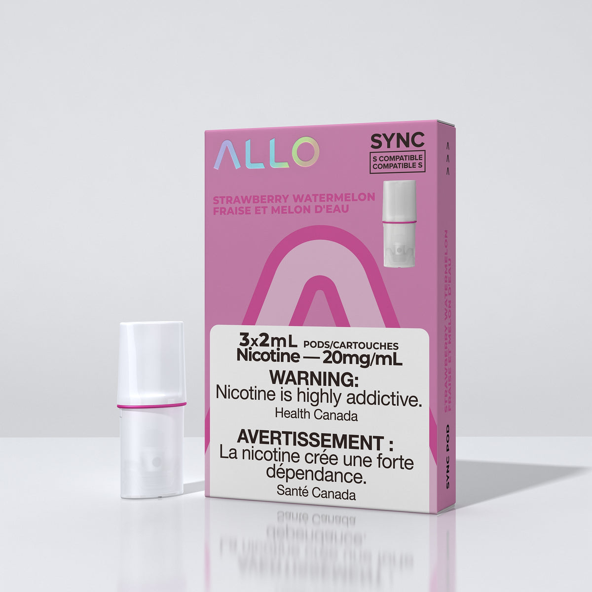 Allo Sync Pod Pack (3 Per Pack) 20mg