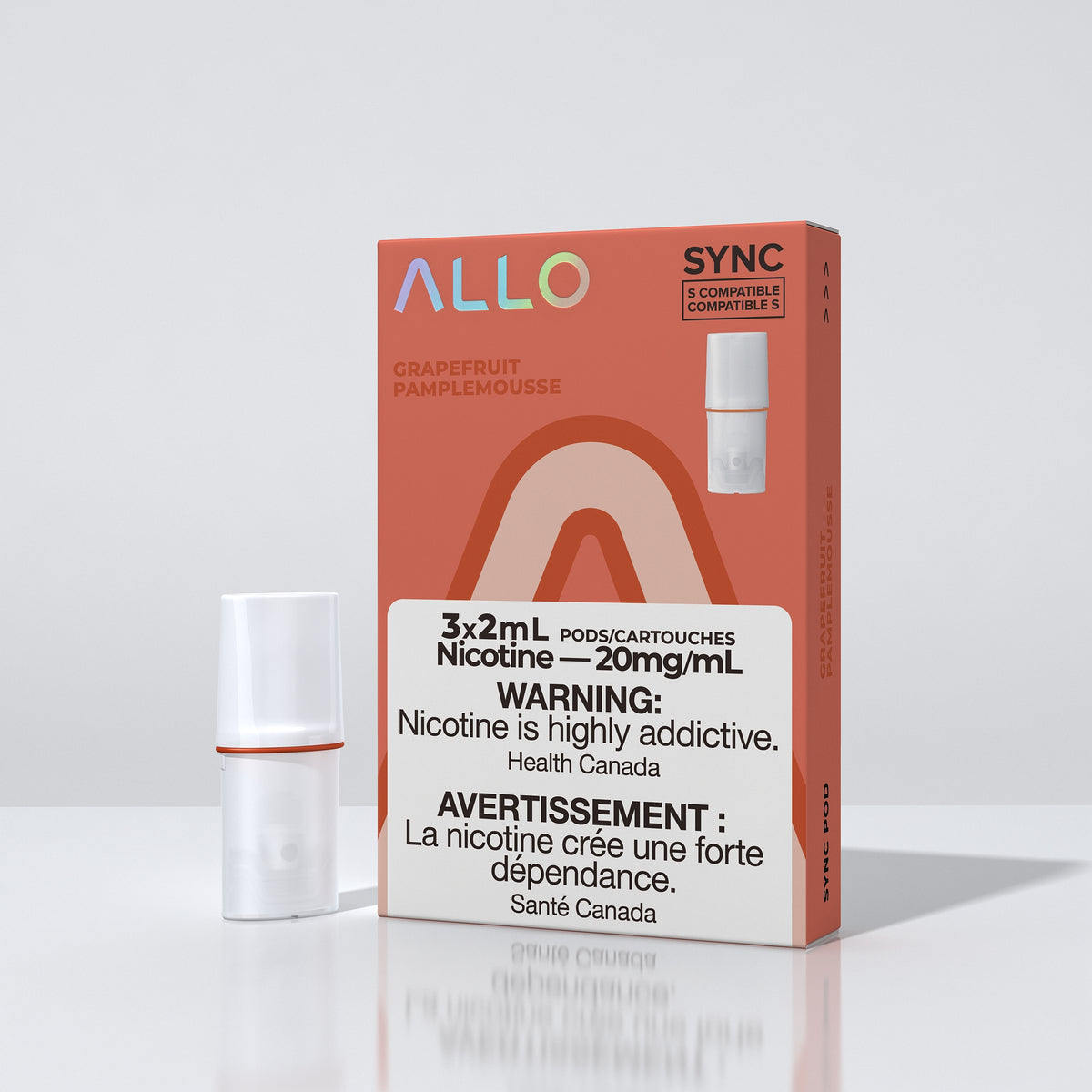 Allo Sync Pod Pack (3 Per Pack) 20mg