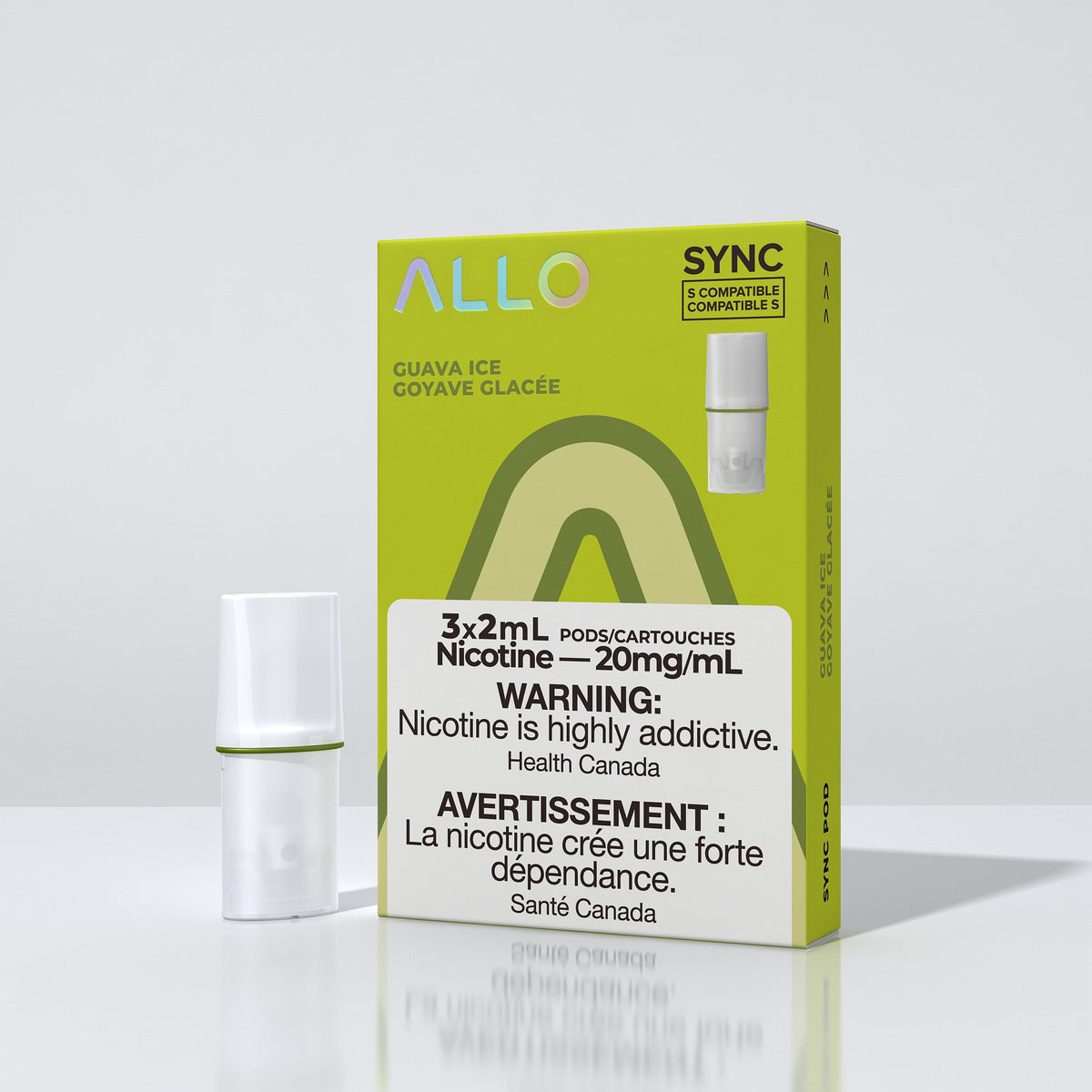Allo Sync Pod Pack (3 Per Pack) 20mg