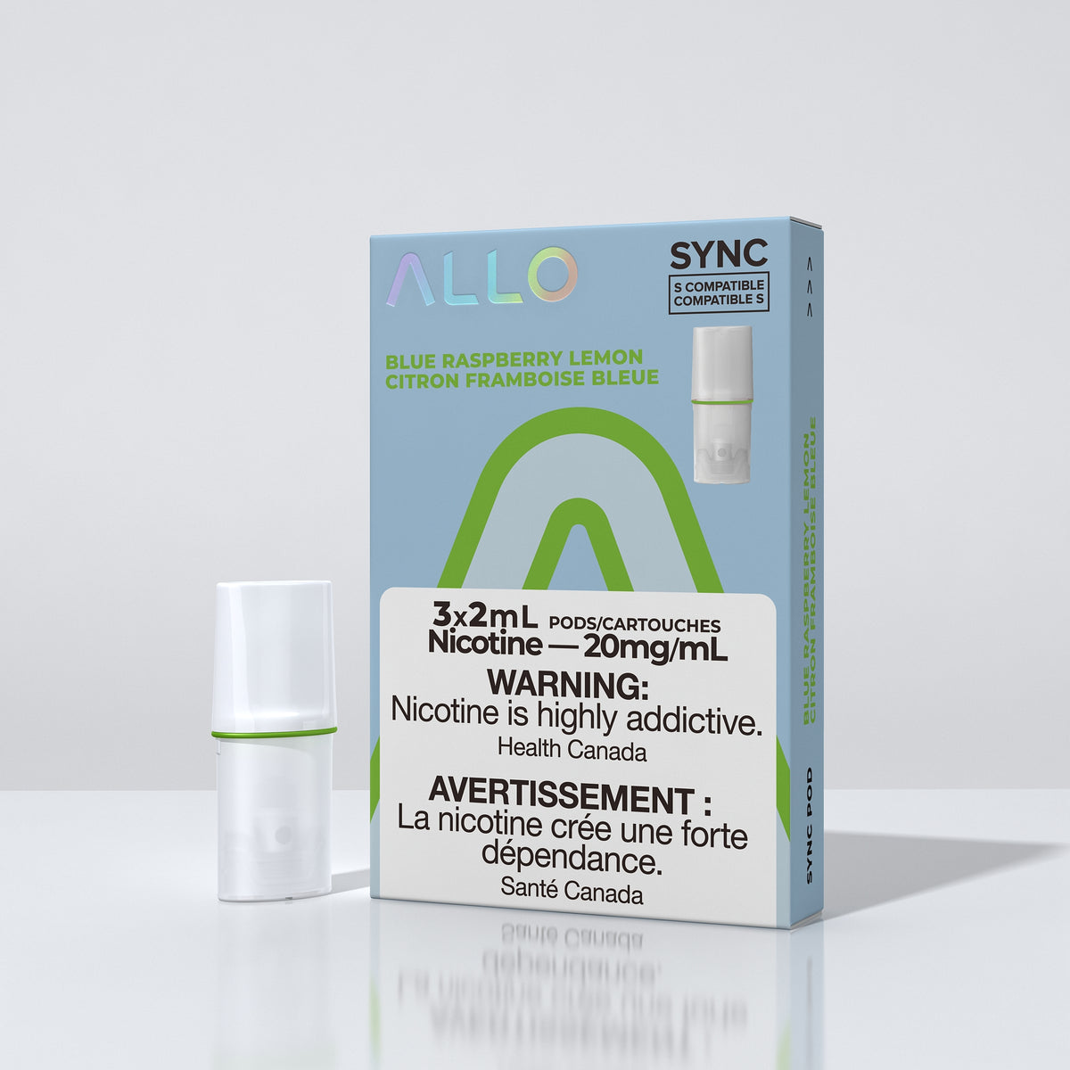 Allo Sync Pod Pack (3 Per Pack) 20mg