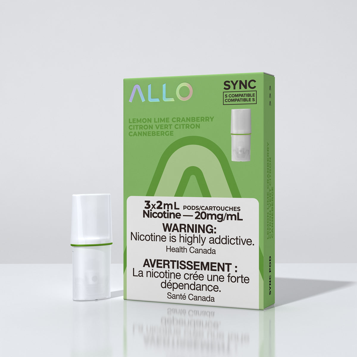 Allo Sync Pod Pack (3 Per Pack) 20mg