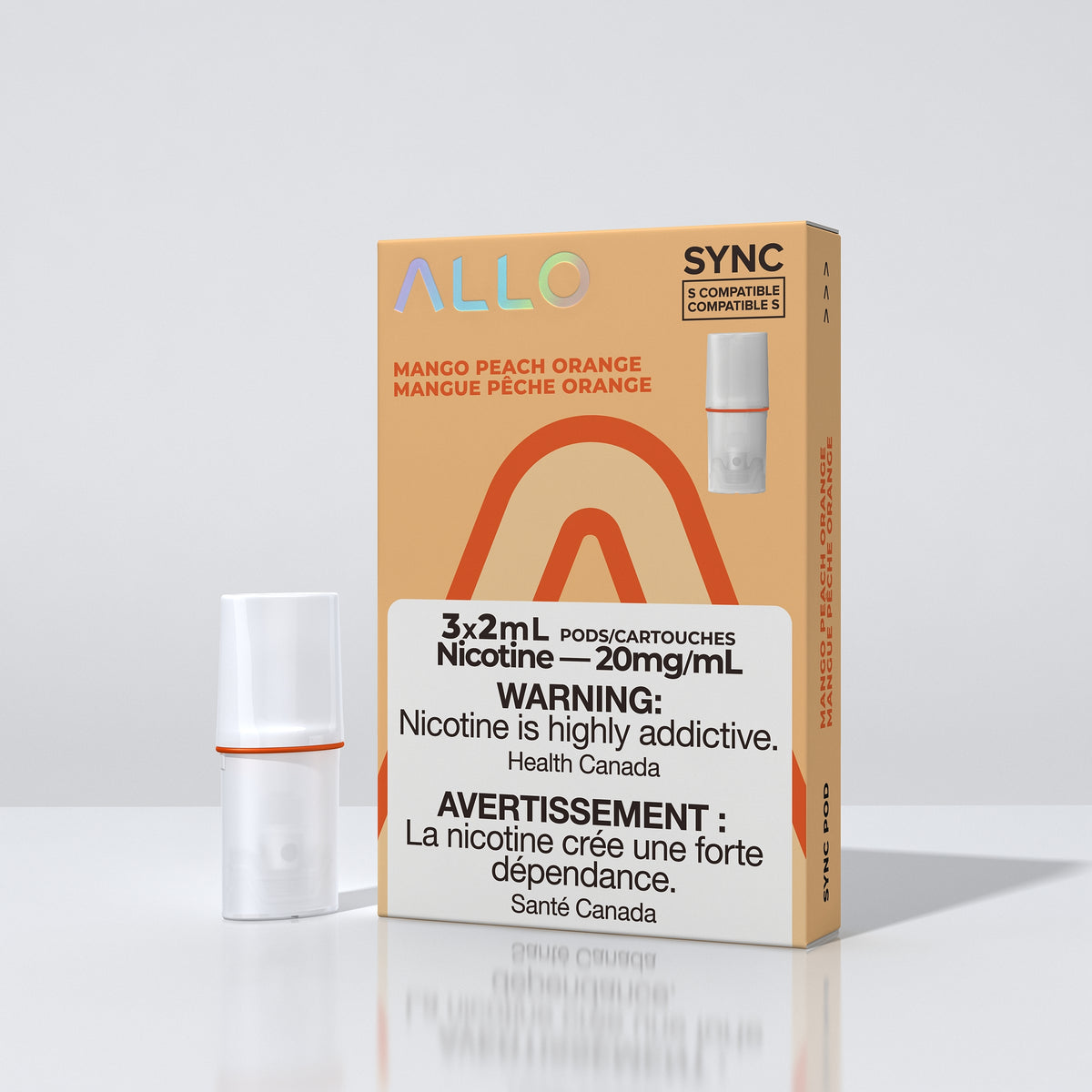 Allo Sync Pod Pack (3 Per Pack) 20mg
