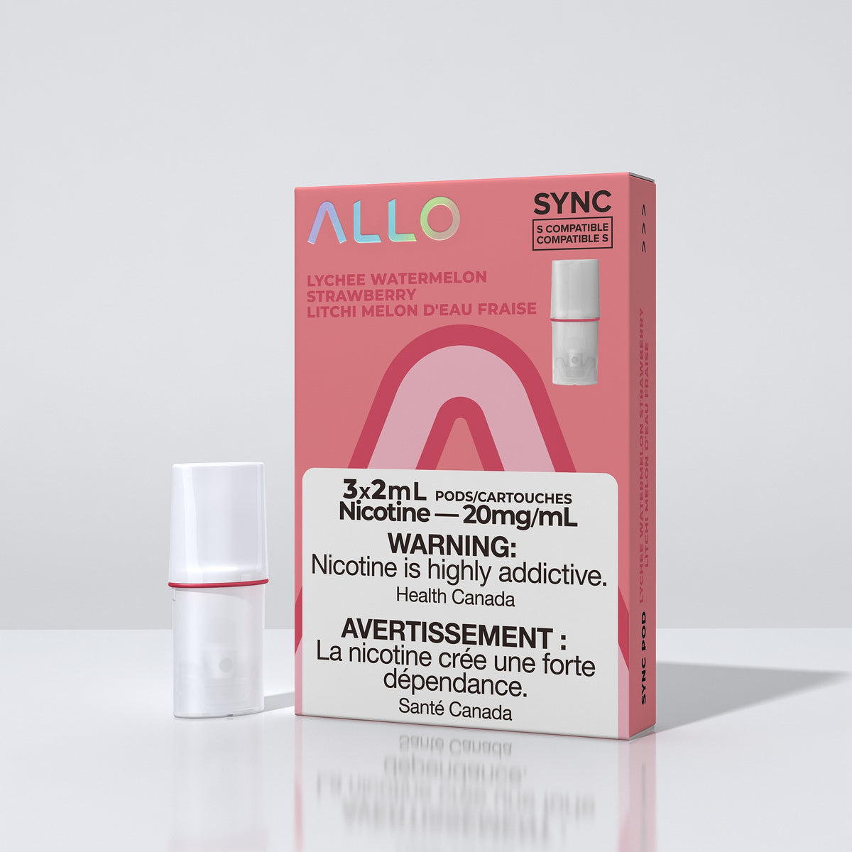 Allo Sync Pod Pack (3 Per Pack) 20mg