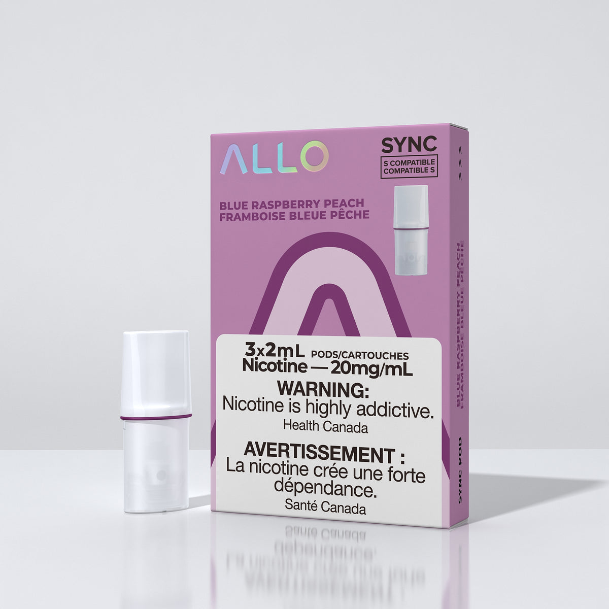Allo Sync Pod Pack (3 Per Pack) 20mg