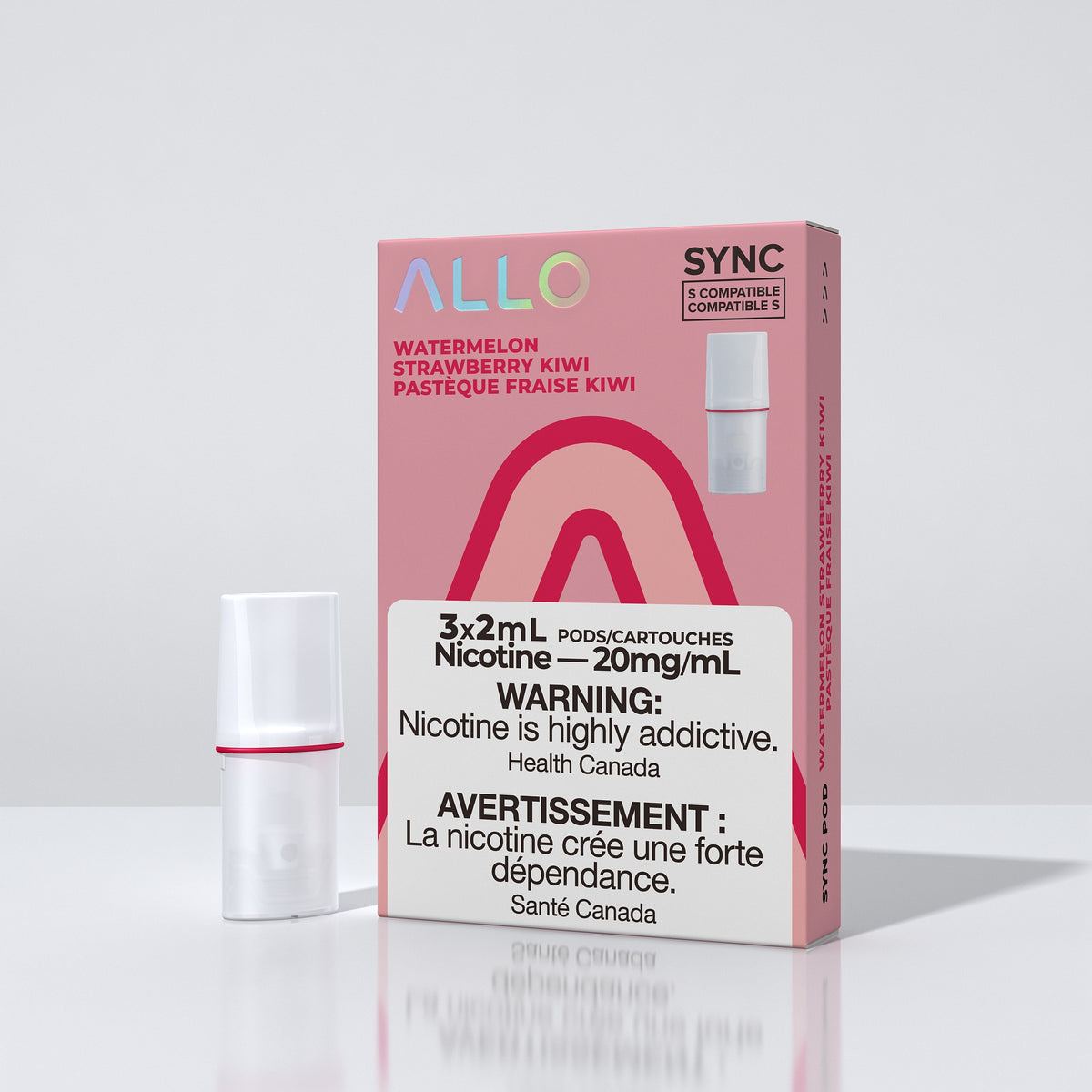 Allo Sync Pod Pack (3 Per Pack) 20mg