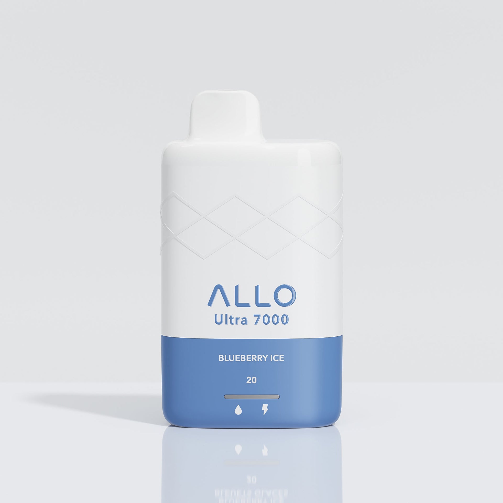 Allo 7000 Disposable Vape – Enjoy the Rich Blueberry Ice Flavour