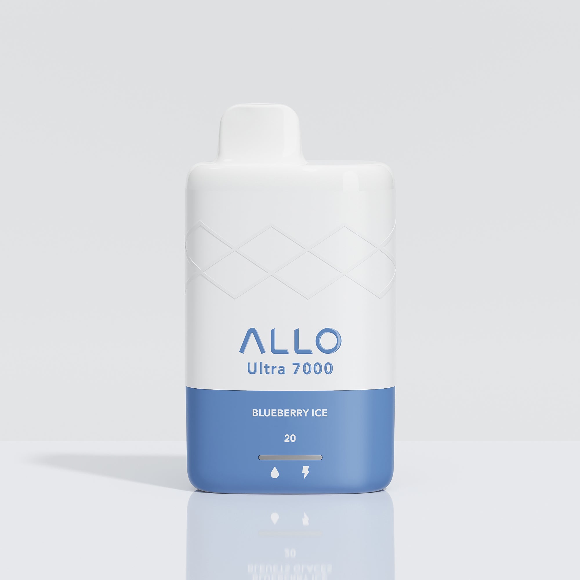 Allo 7000 Disposable Vape – Enjoy the Rich Blueberry Ice Flavour