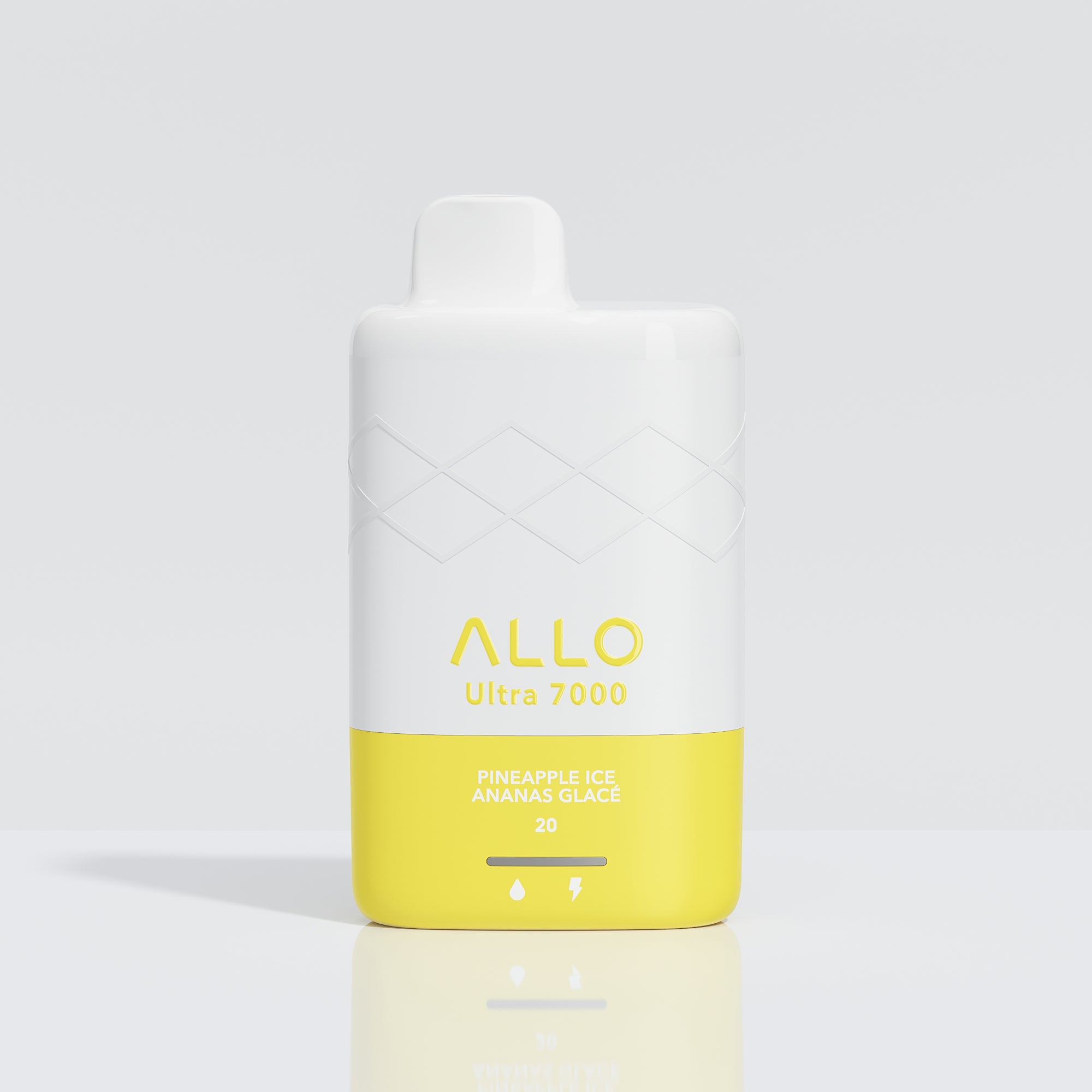 Allo 7000 Disposable Vape – Enjoy the Rich Pineapple Ice Flavour