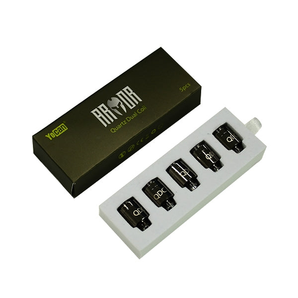 Yocan Armor Quartz Dual Coil (5/PK)