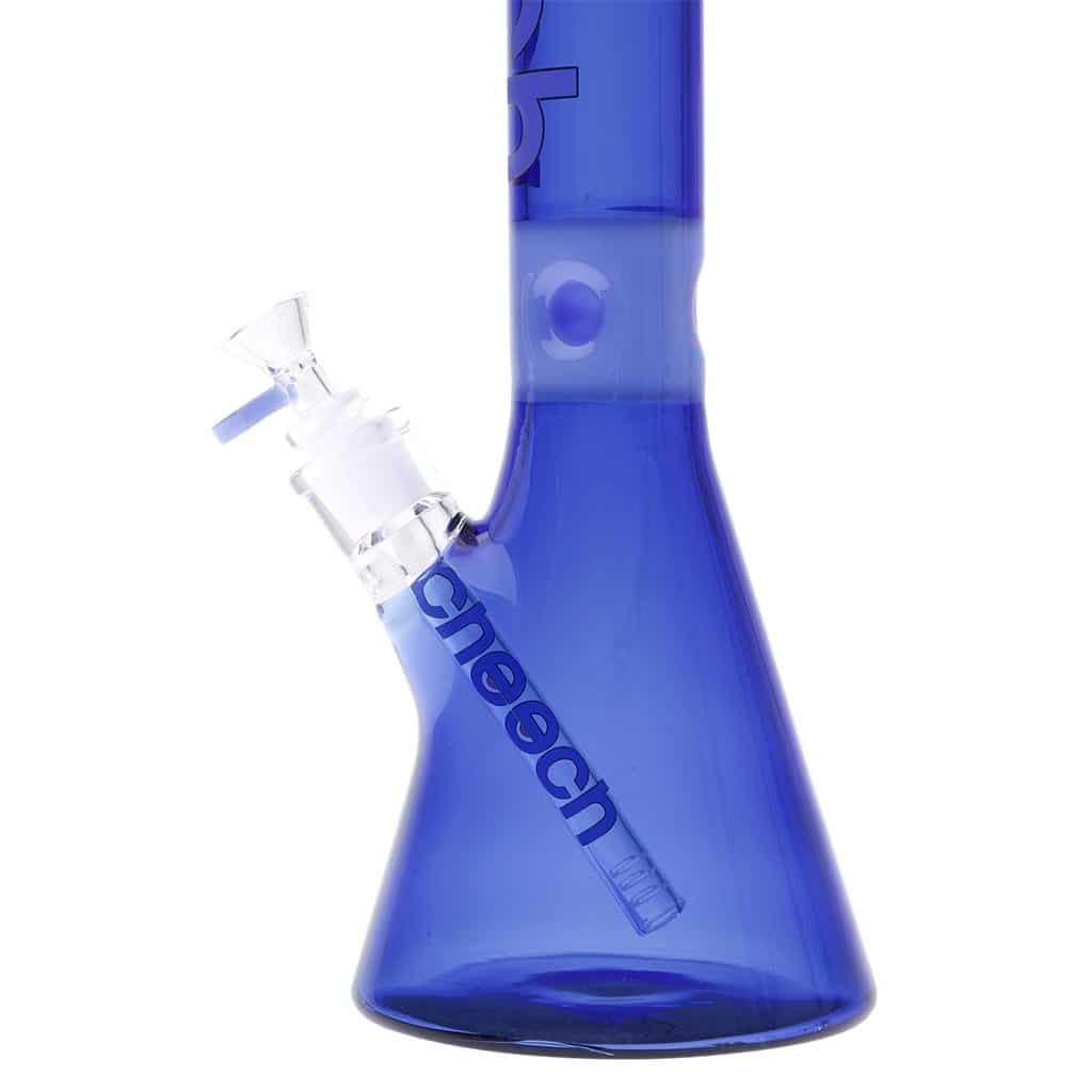 Cheech 18-inch 7mm Blue Beaker Bong