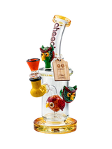 Cheech Glass 10" Glass Owl Bong bong