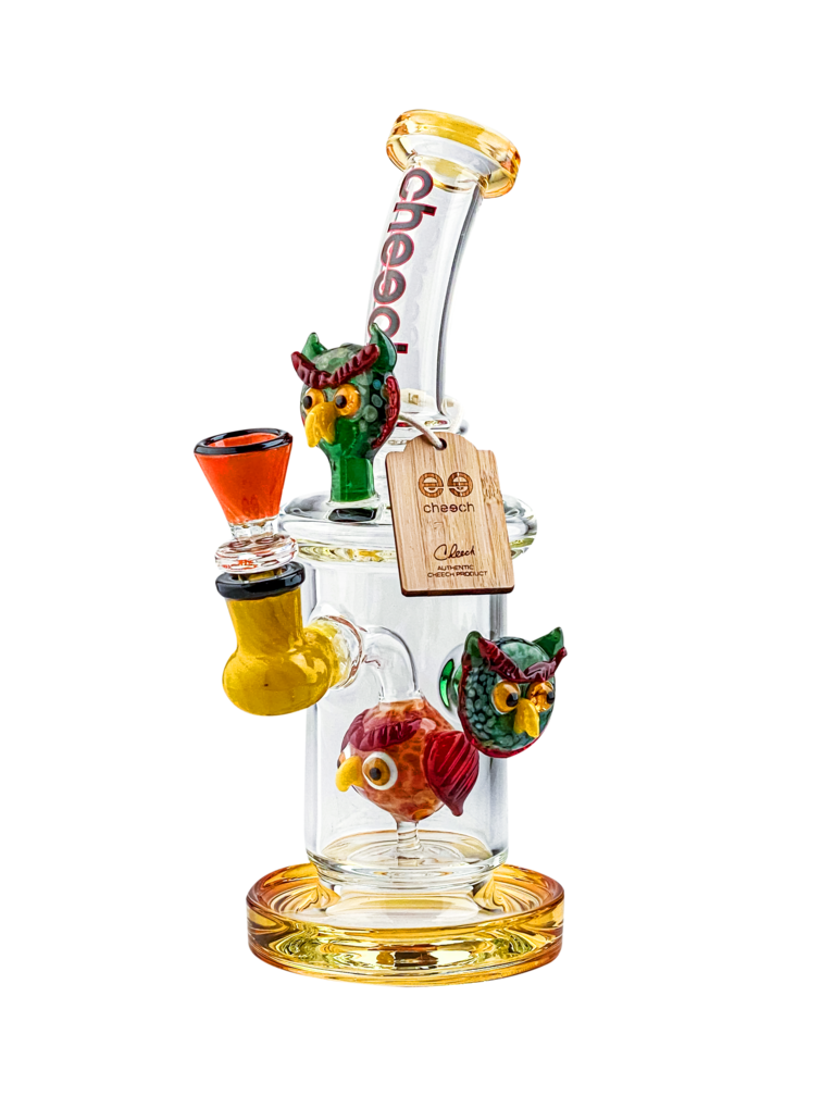 Cheech Glass 10" Glass Owl Bong bong