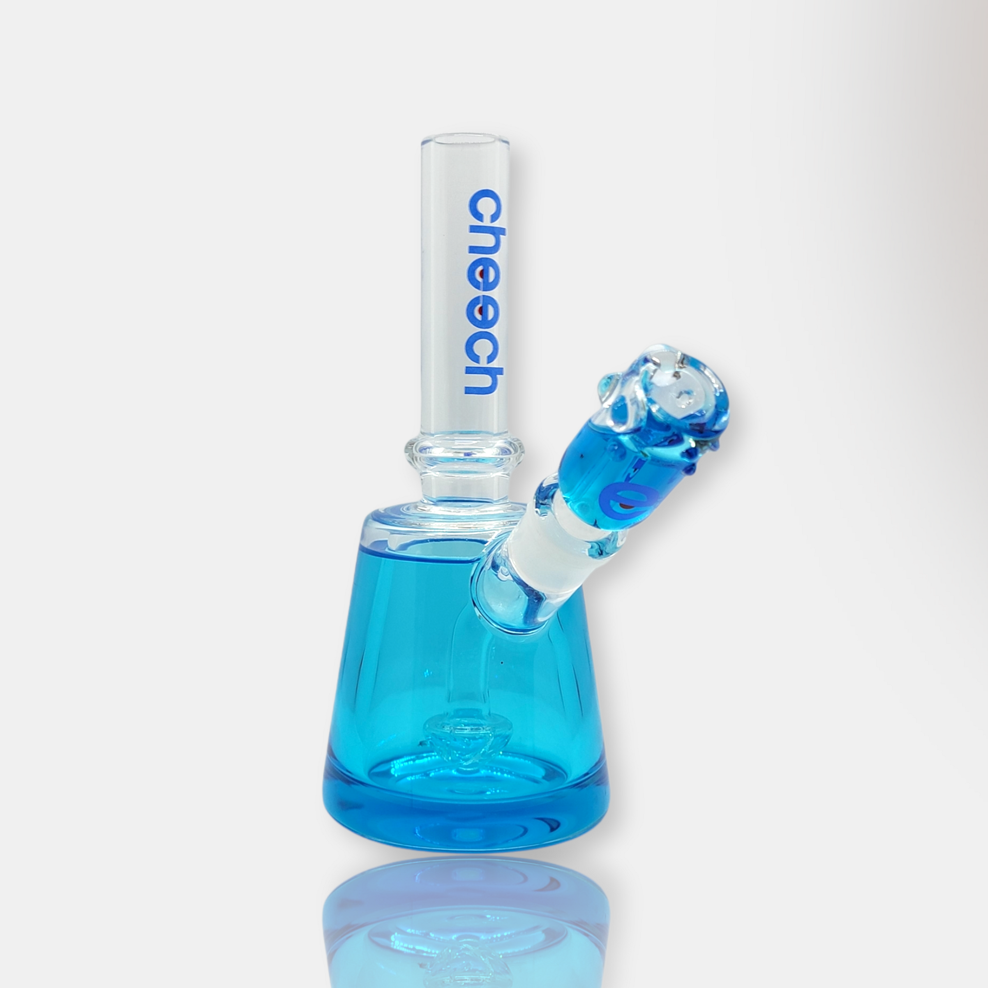 Cheech Glass 8" Water Bubbler With Glycerin bong