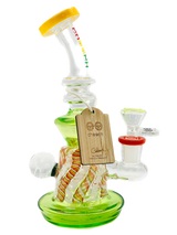 Cheech Glass 9'' MULTI COLOUR DAP RIG bong