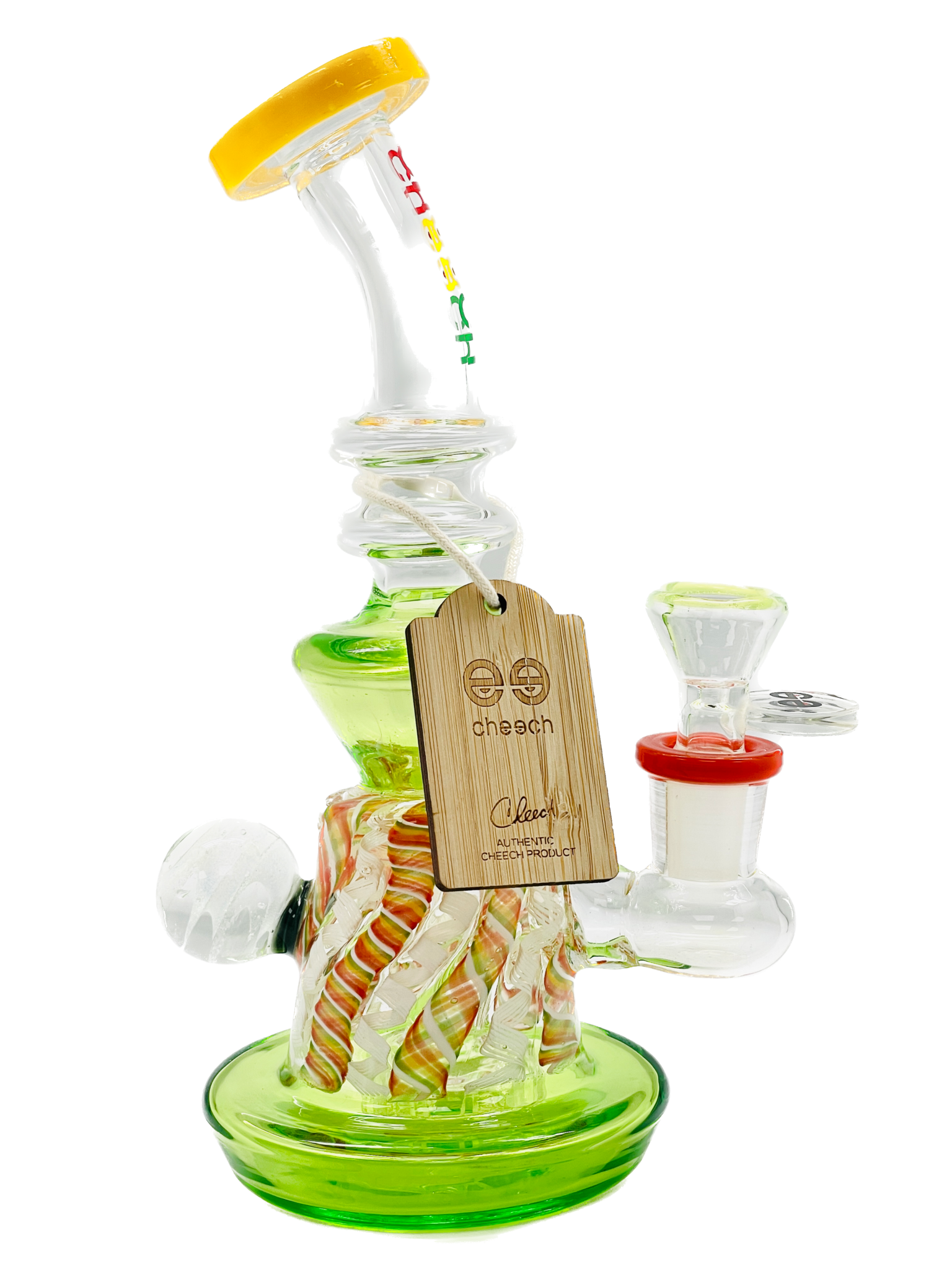 Cheech Glass 9'' MULTI COLOUR DAP RIG bong